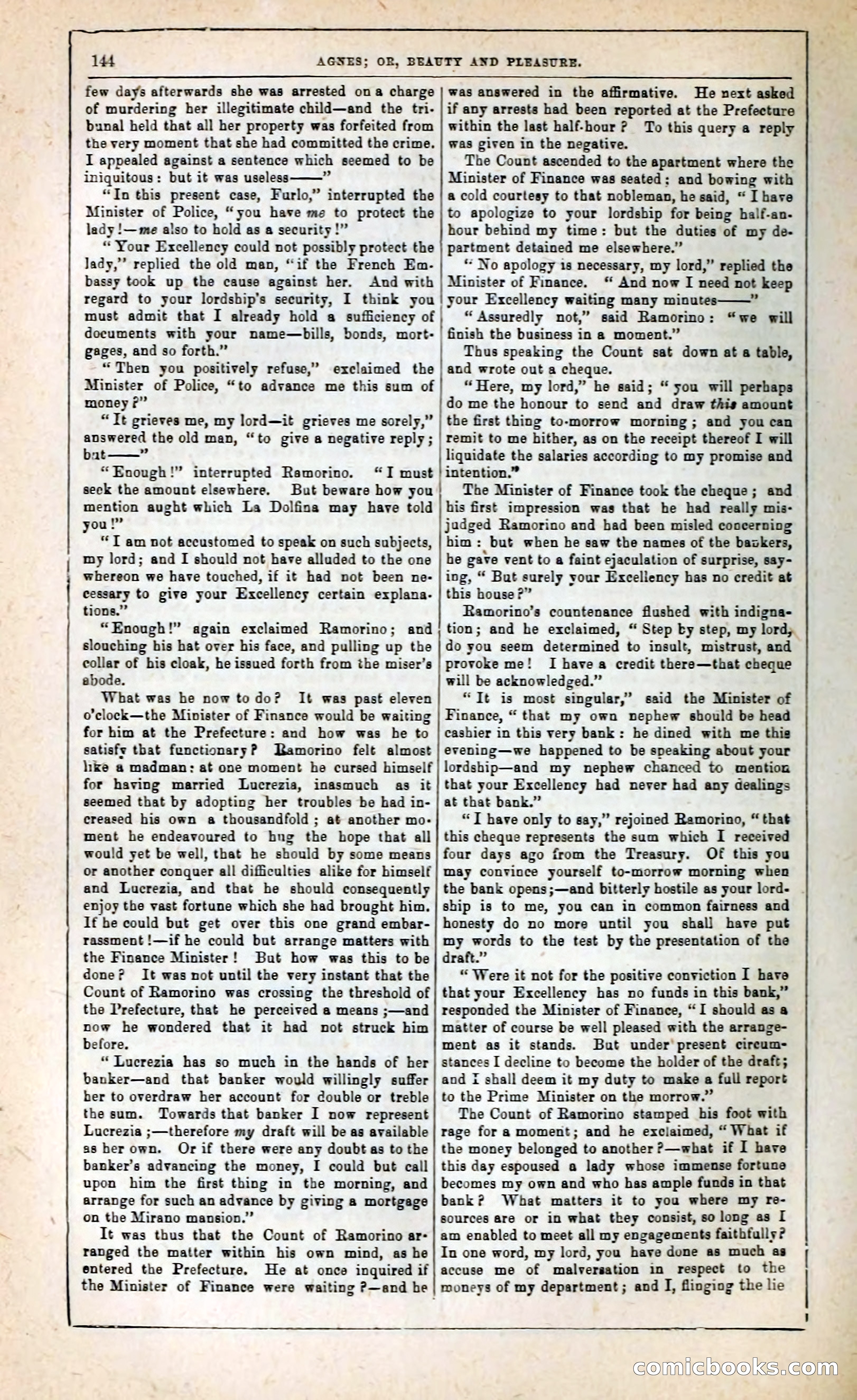 Agnes, or, Beauty and Pleasure — page 152 of 394