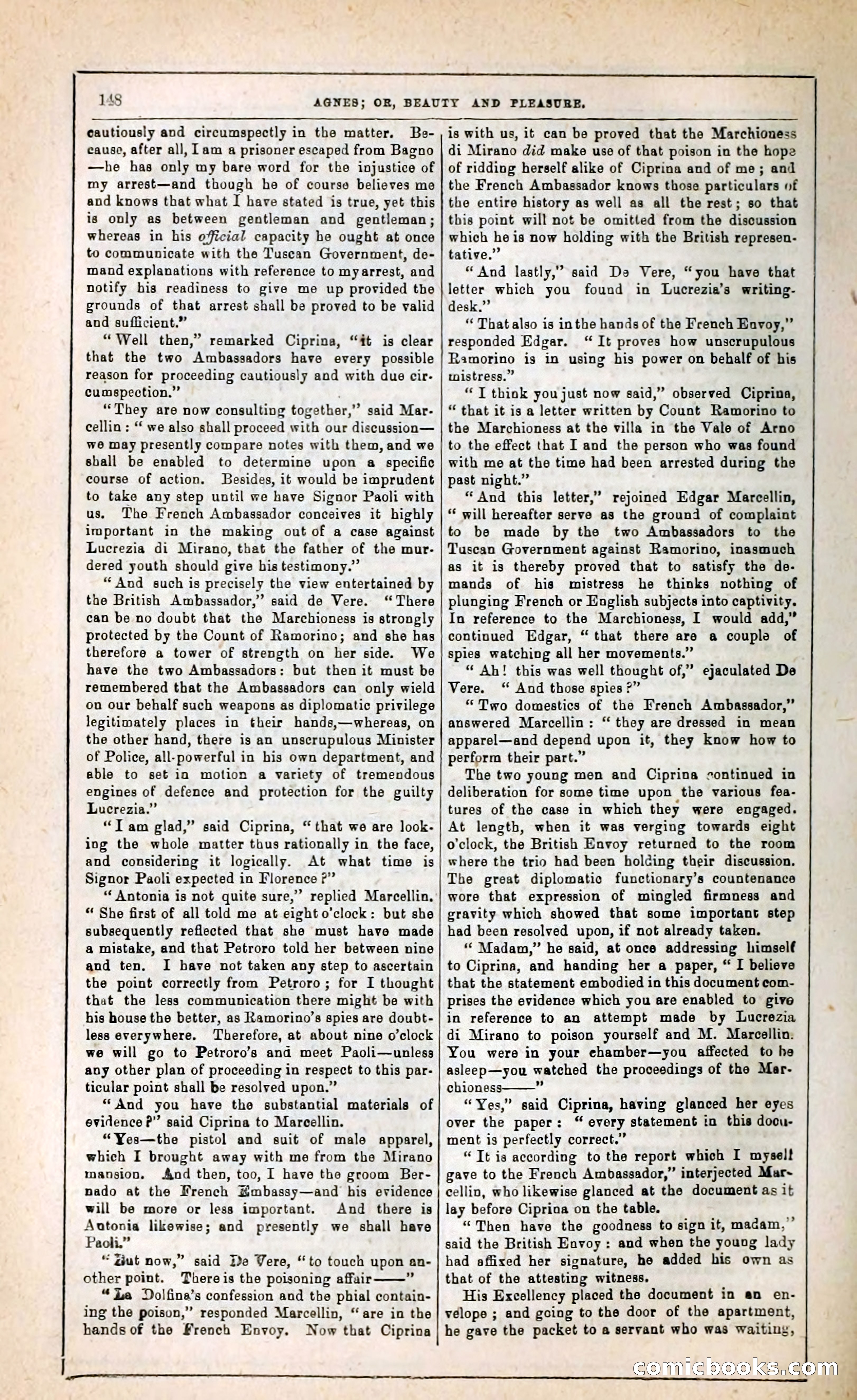 Agnes, or, Beauty and Pleasure — page 156 of 394