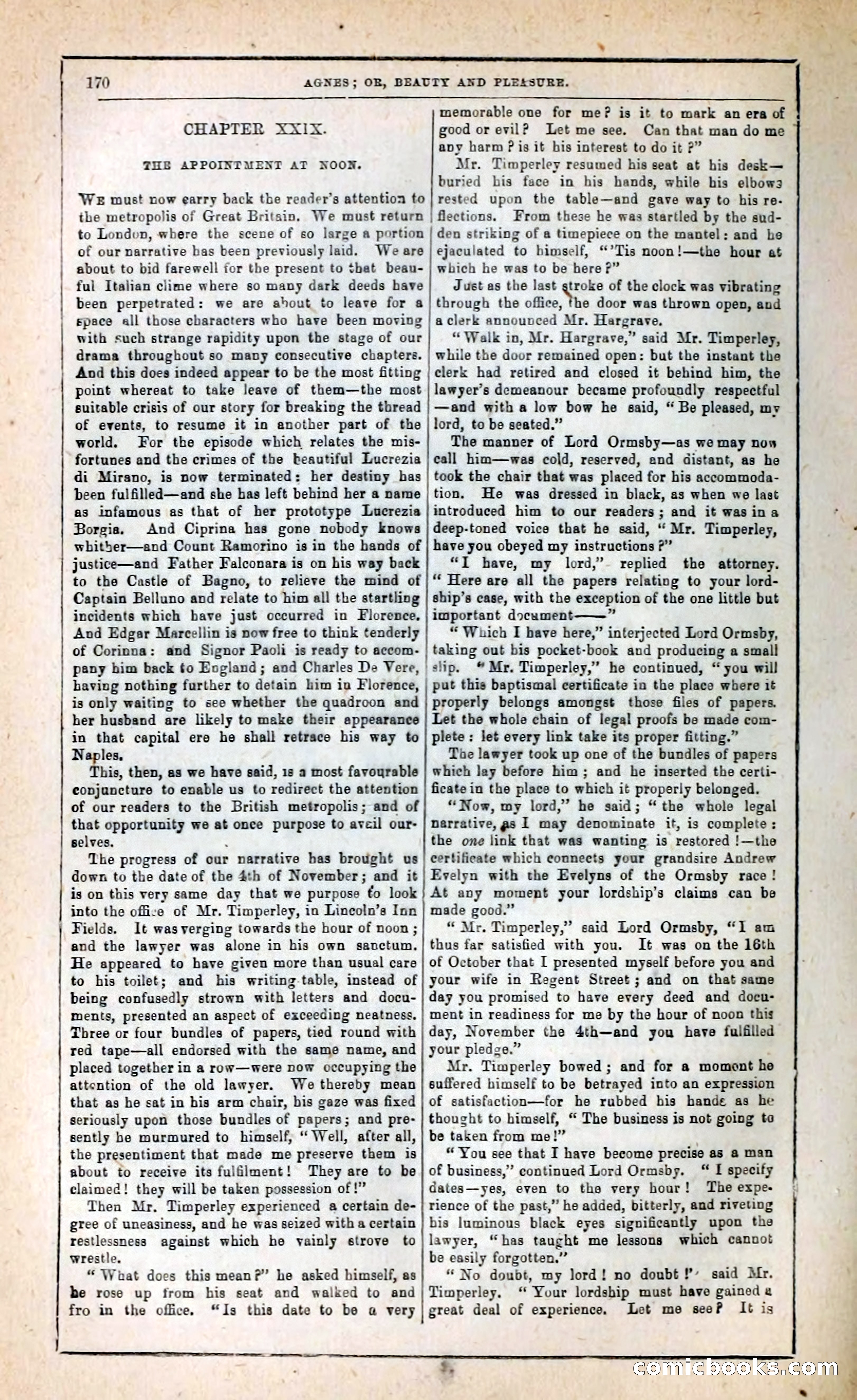 Agnes, or, Beauty and Pleasure — page 178 of 394