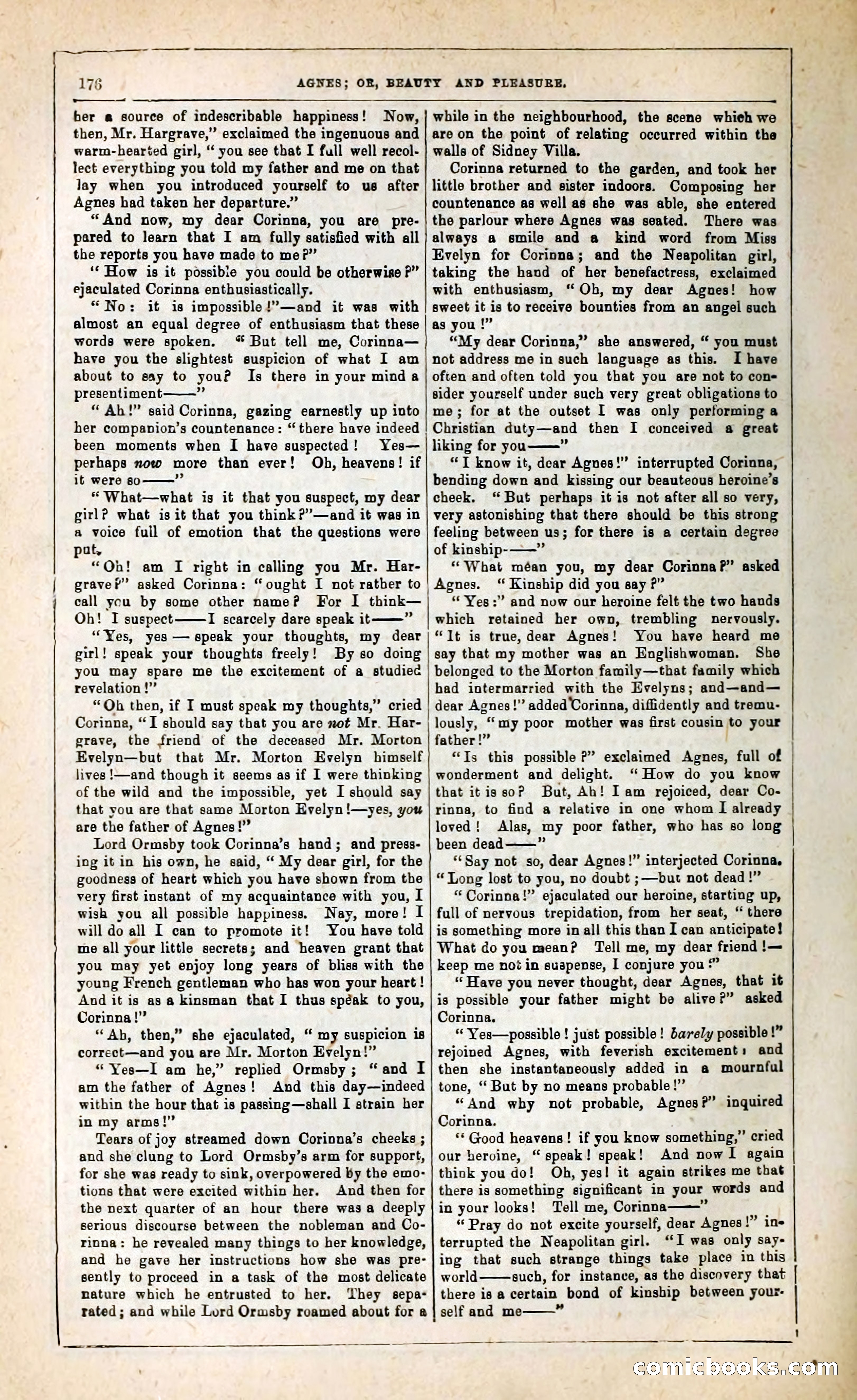 Agnes, or, Beauty and Pleasure — page 184 of 394