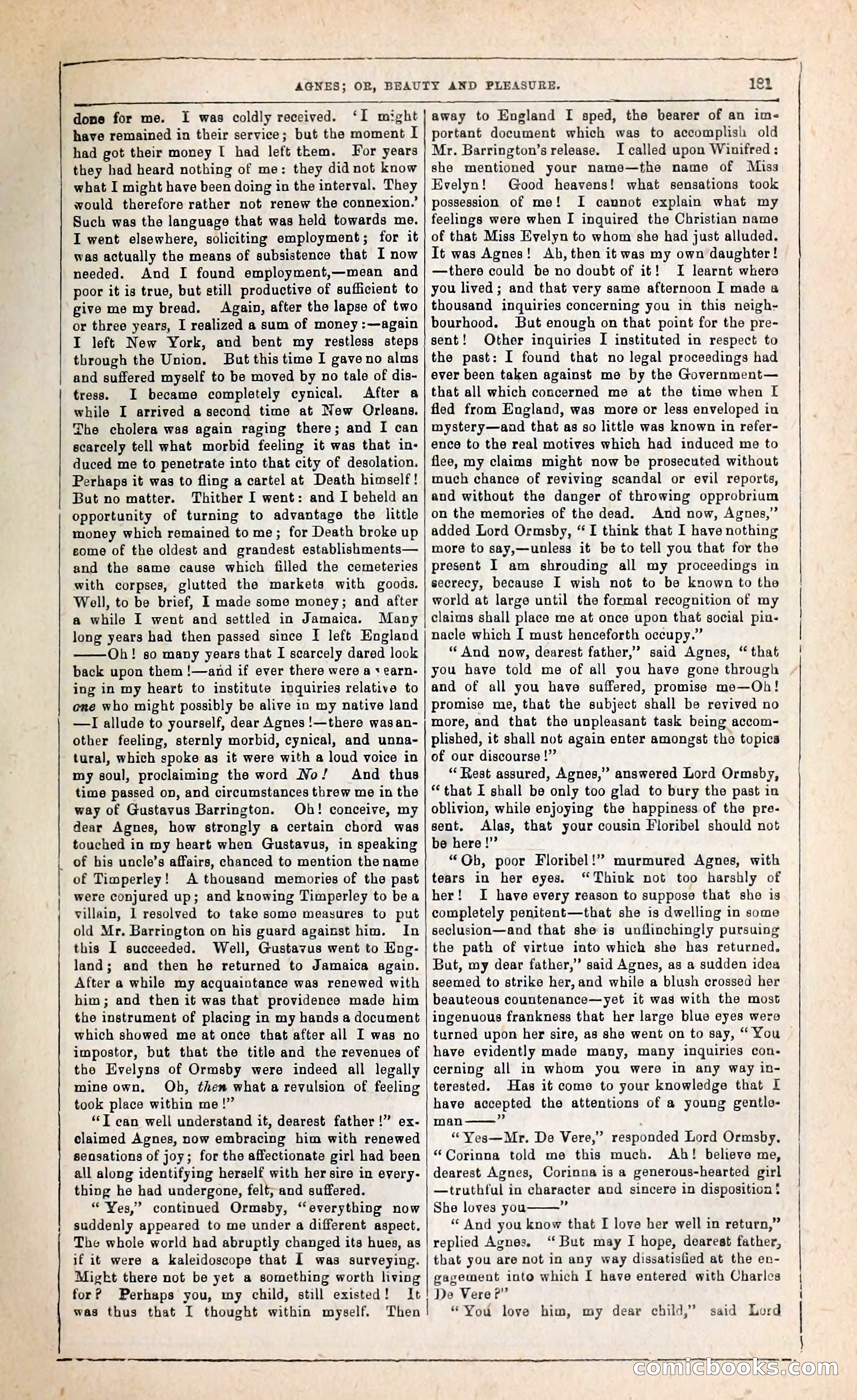 Agnes, or, Beauty and Pleasure — page 189 of 394
