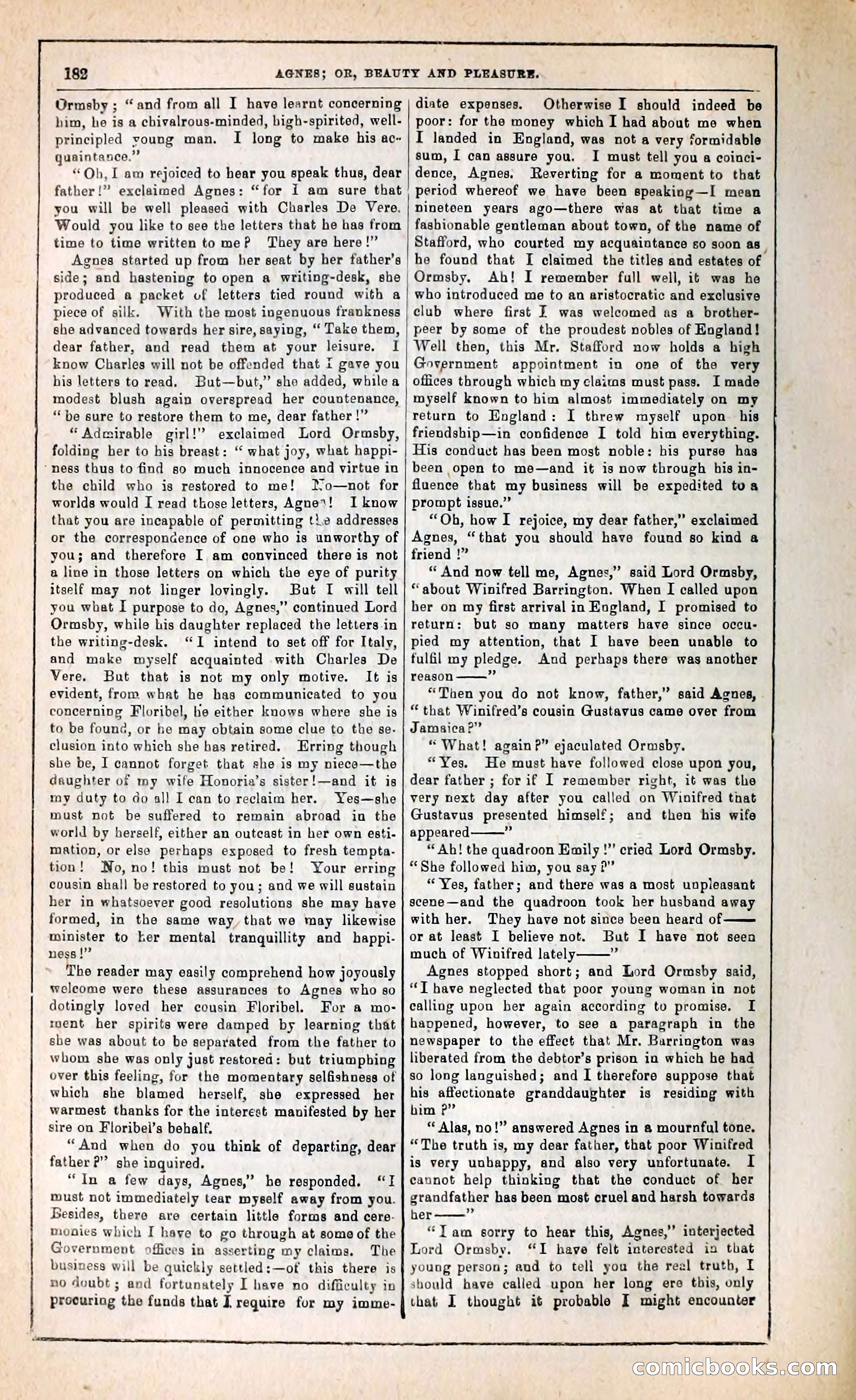 Agnes, or, Beauty and Pleasure — page 190 of 394