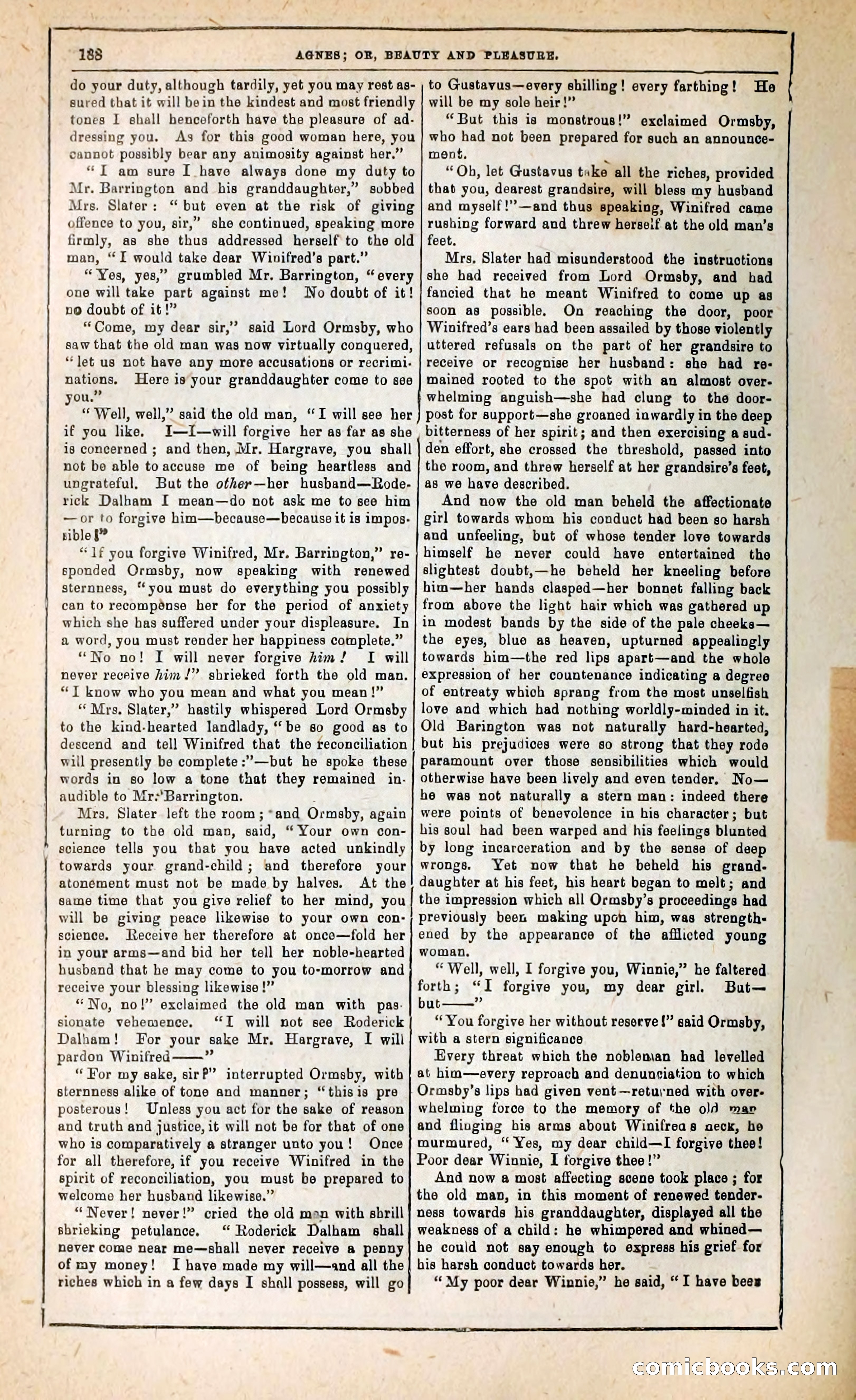 Agnes, or, Beauty and Pleasure — page 196 of 394