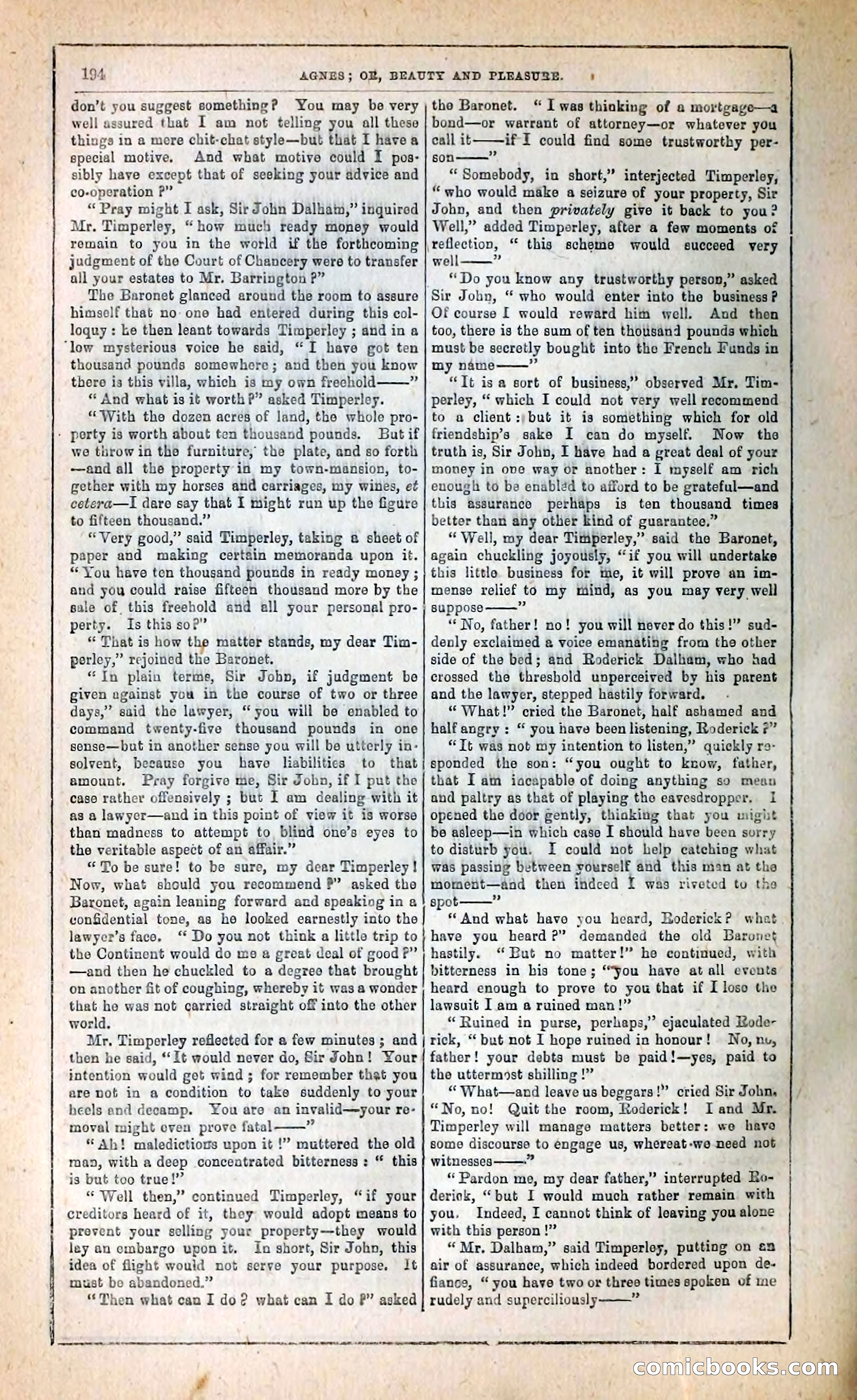 Agnes, or, Beauty and Pleasure — page 202 of 394