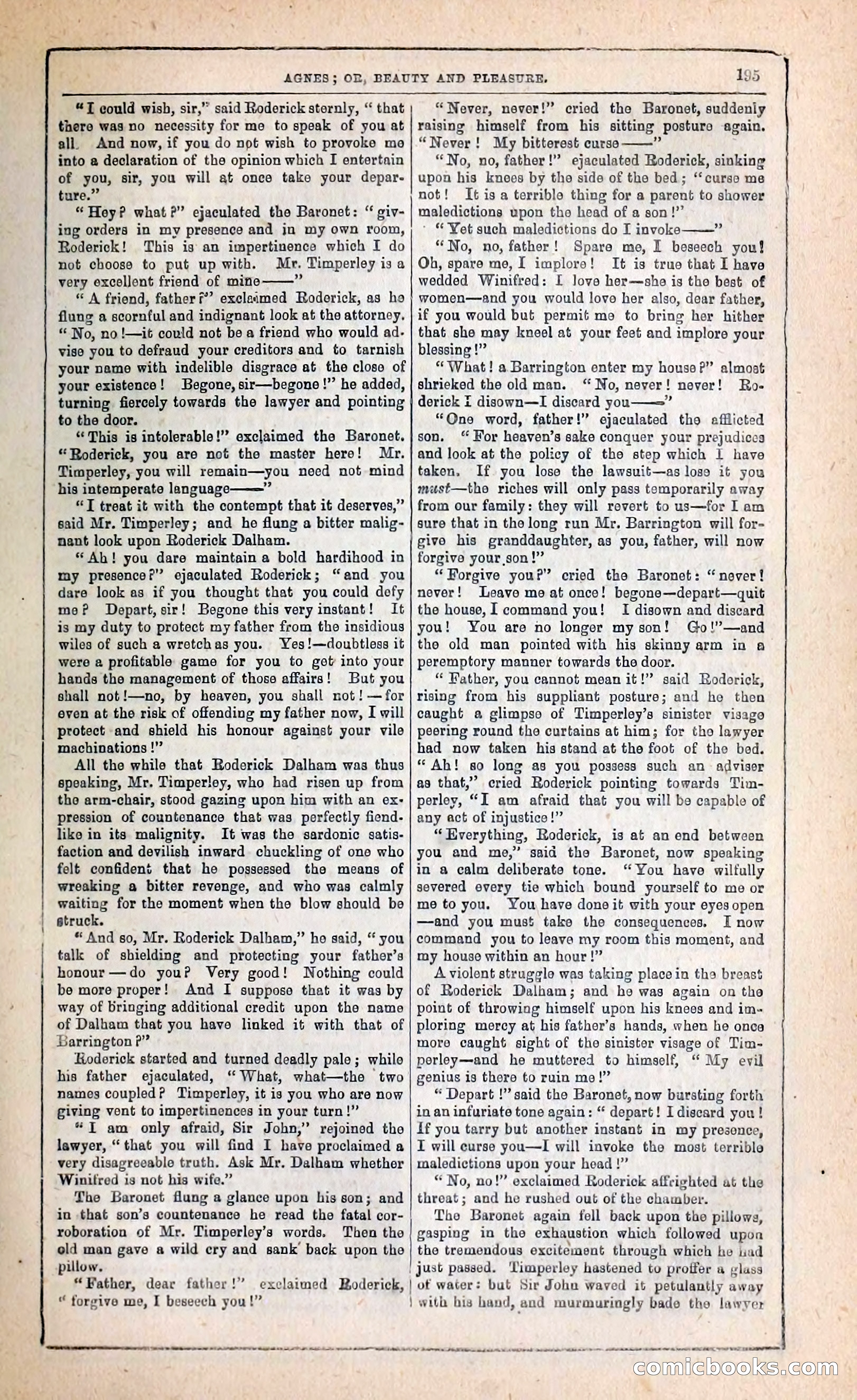 Agnes, or, Beauty and Pleasure — page 203 of 394