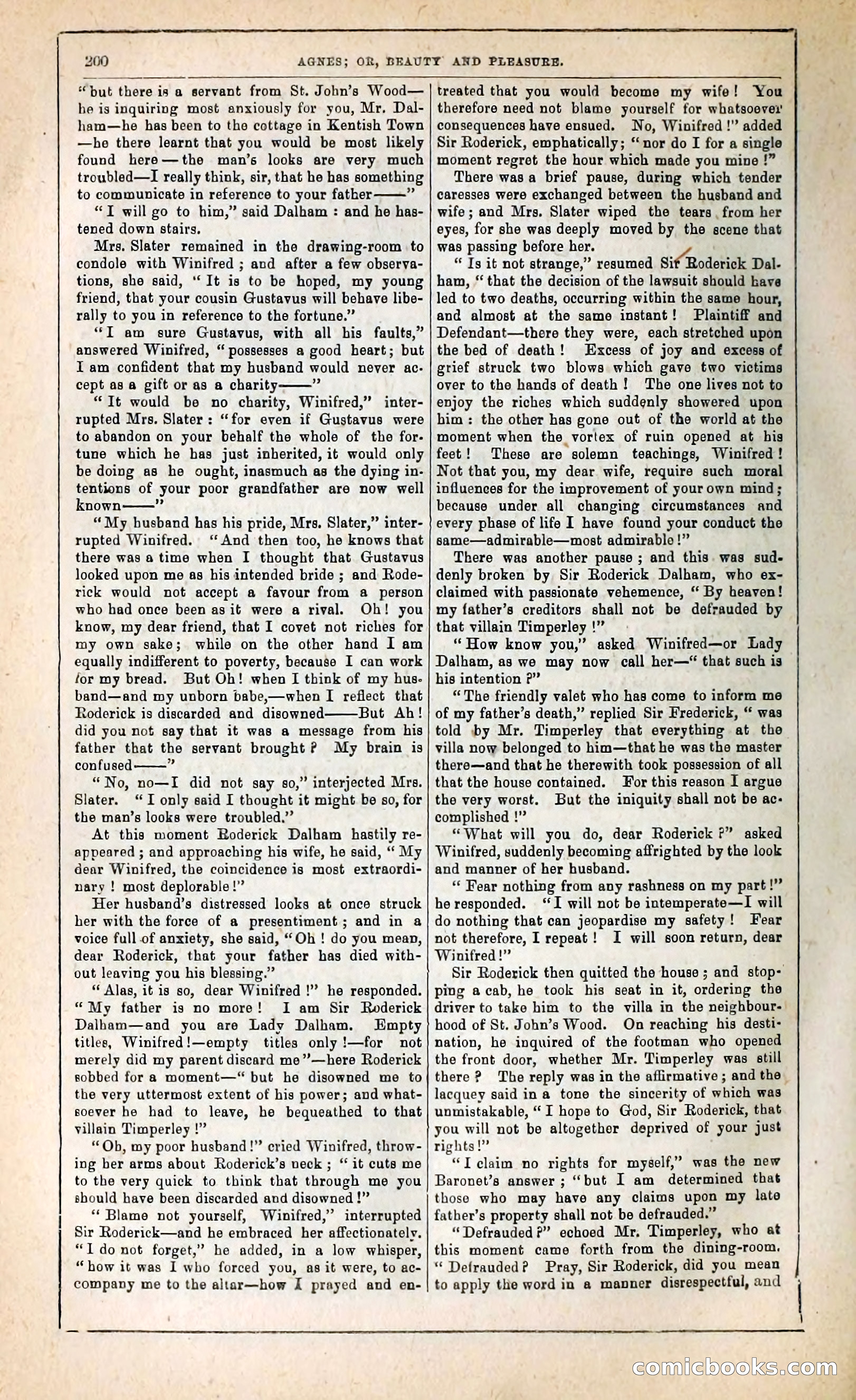 Agnes, or, Beauty and Pleasure — page 208 of 394