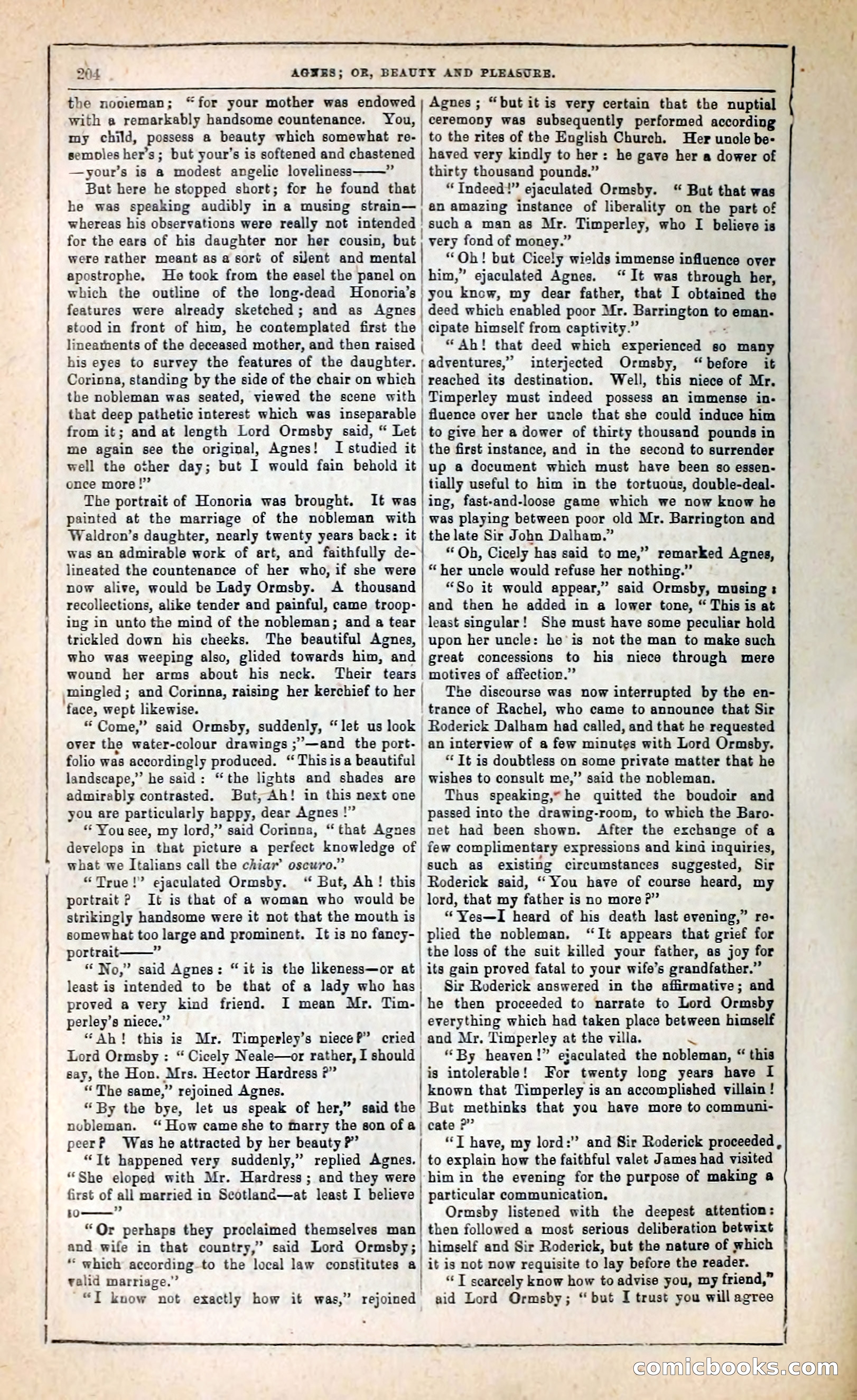Agnes, or, Beauty and Pleasure — page 212 of 394