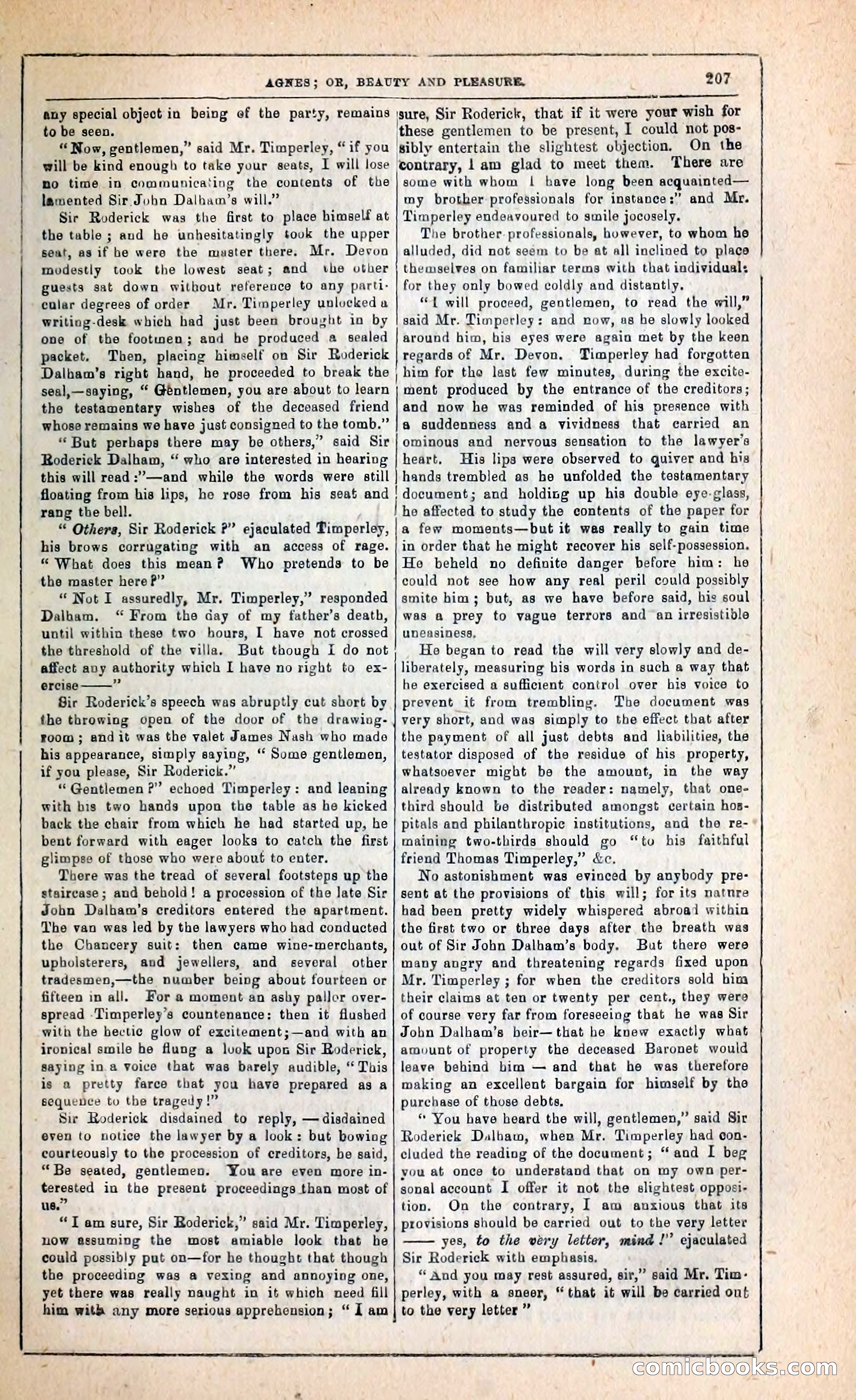 Agnes, or, Beauty and Pleasure — page 215 of 394