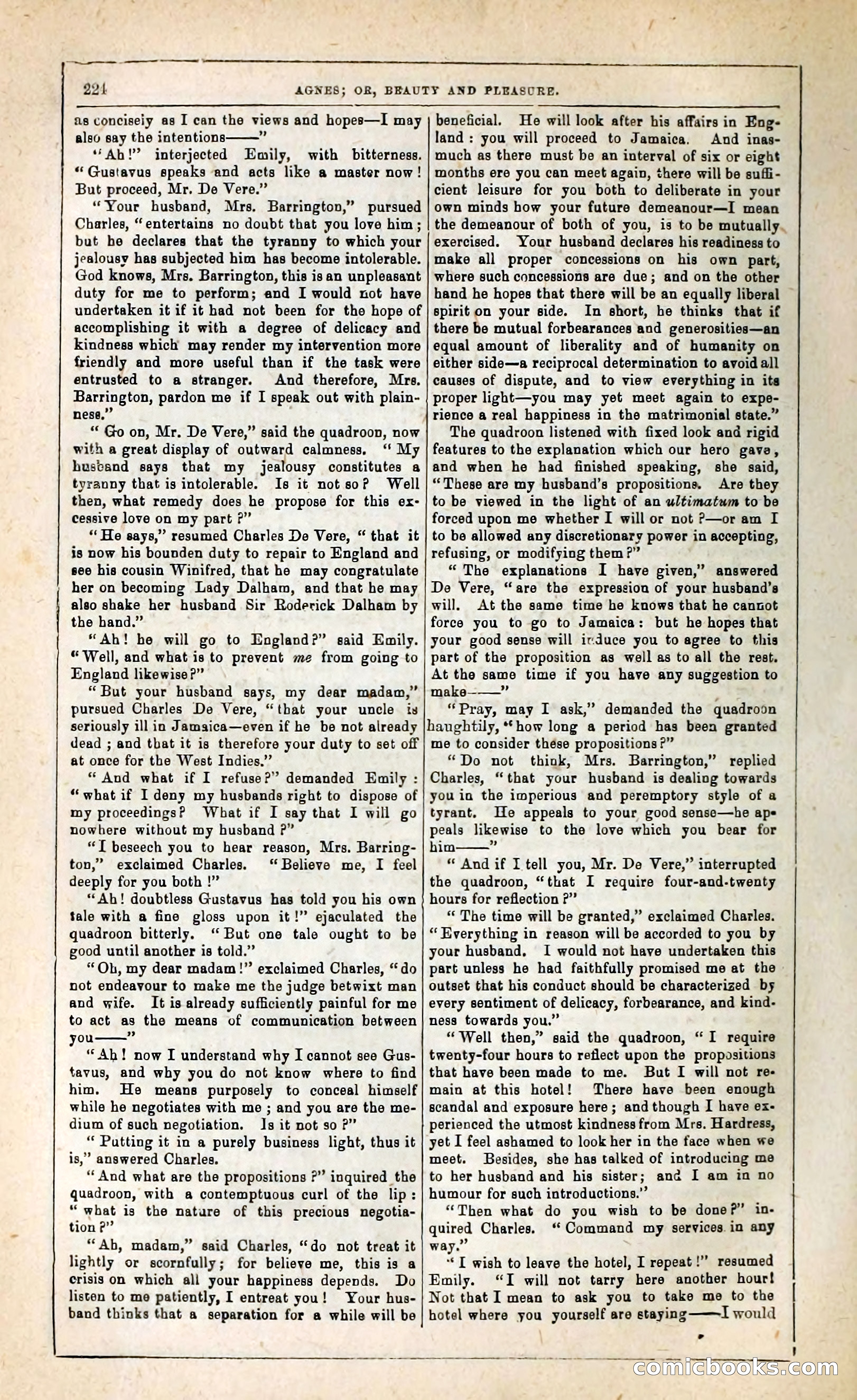 Agnes, or, Beauty and Pleasure — page 232 of 394