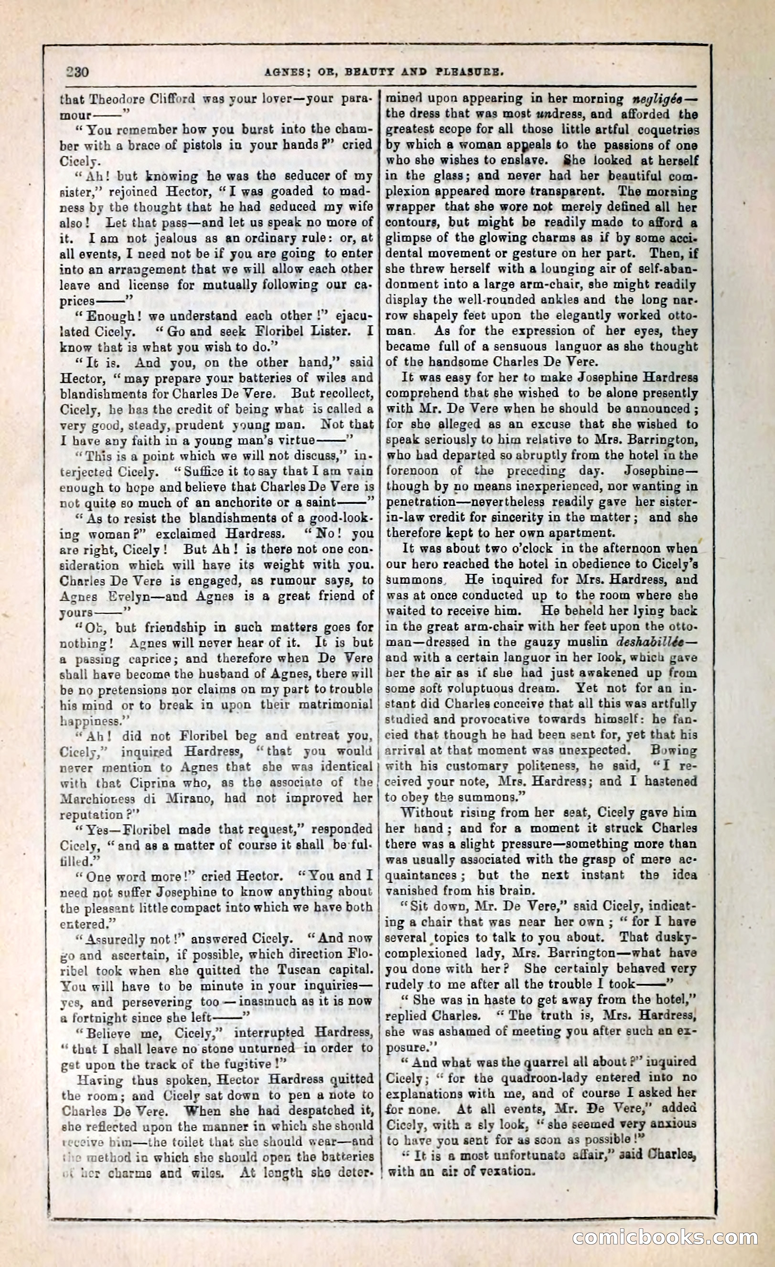 Agnes, or, Beauty and Pleasure — page 238 of 394