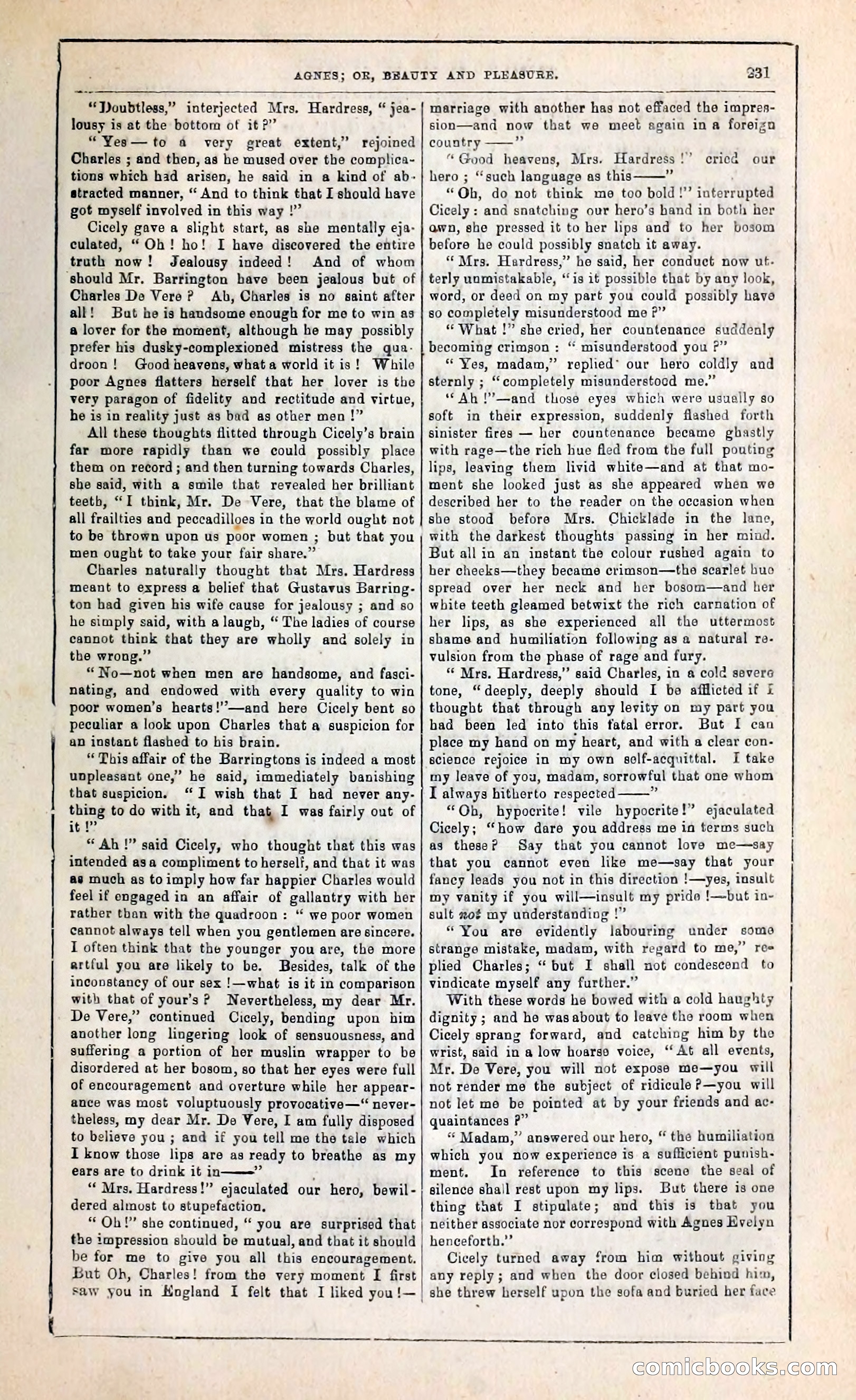 Agnes, or, Beauty and Pleasure — page 239 of 394