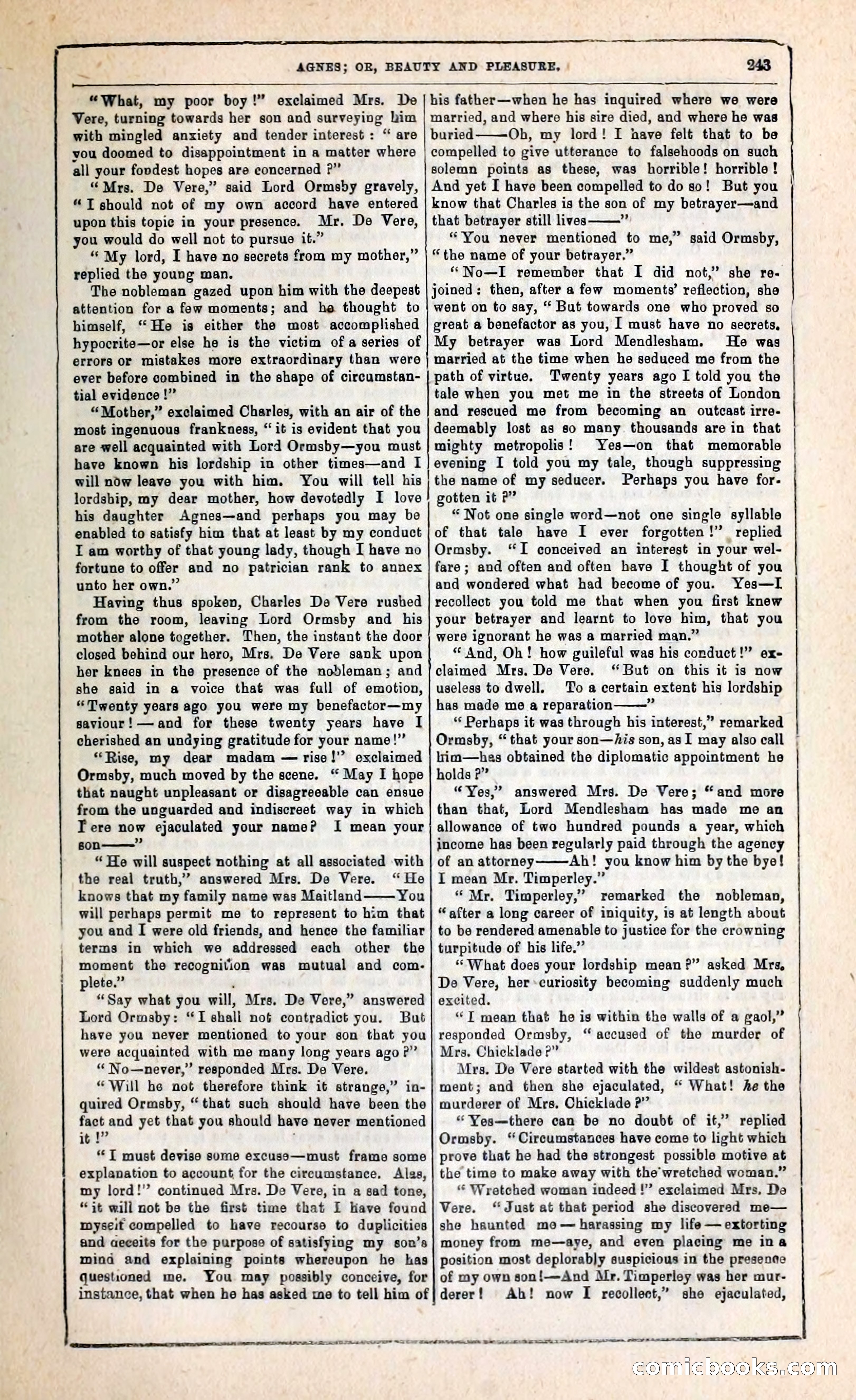 Agnes, or, Beauty and Pleasure — page 251 of 394