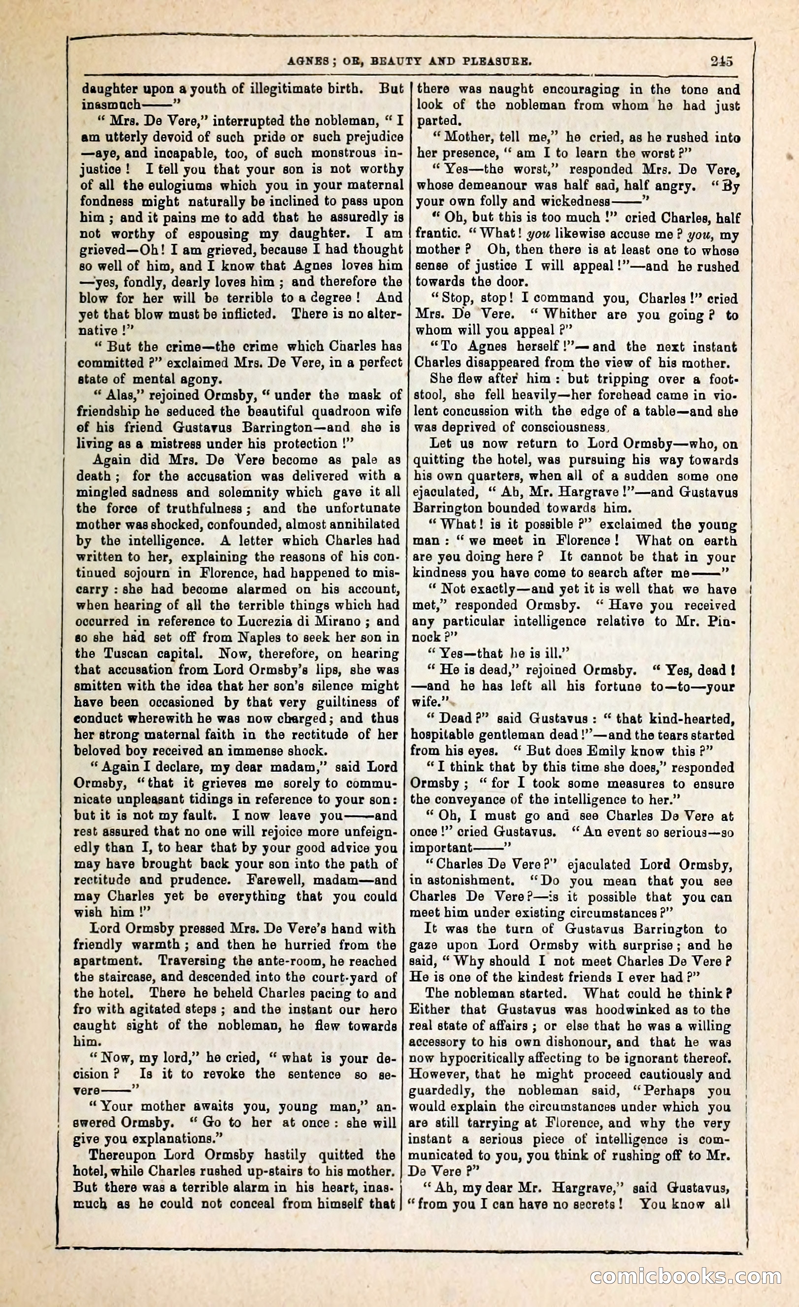 Agnes, or, Beauty and Pleasure — page 253 of 394