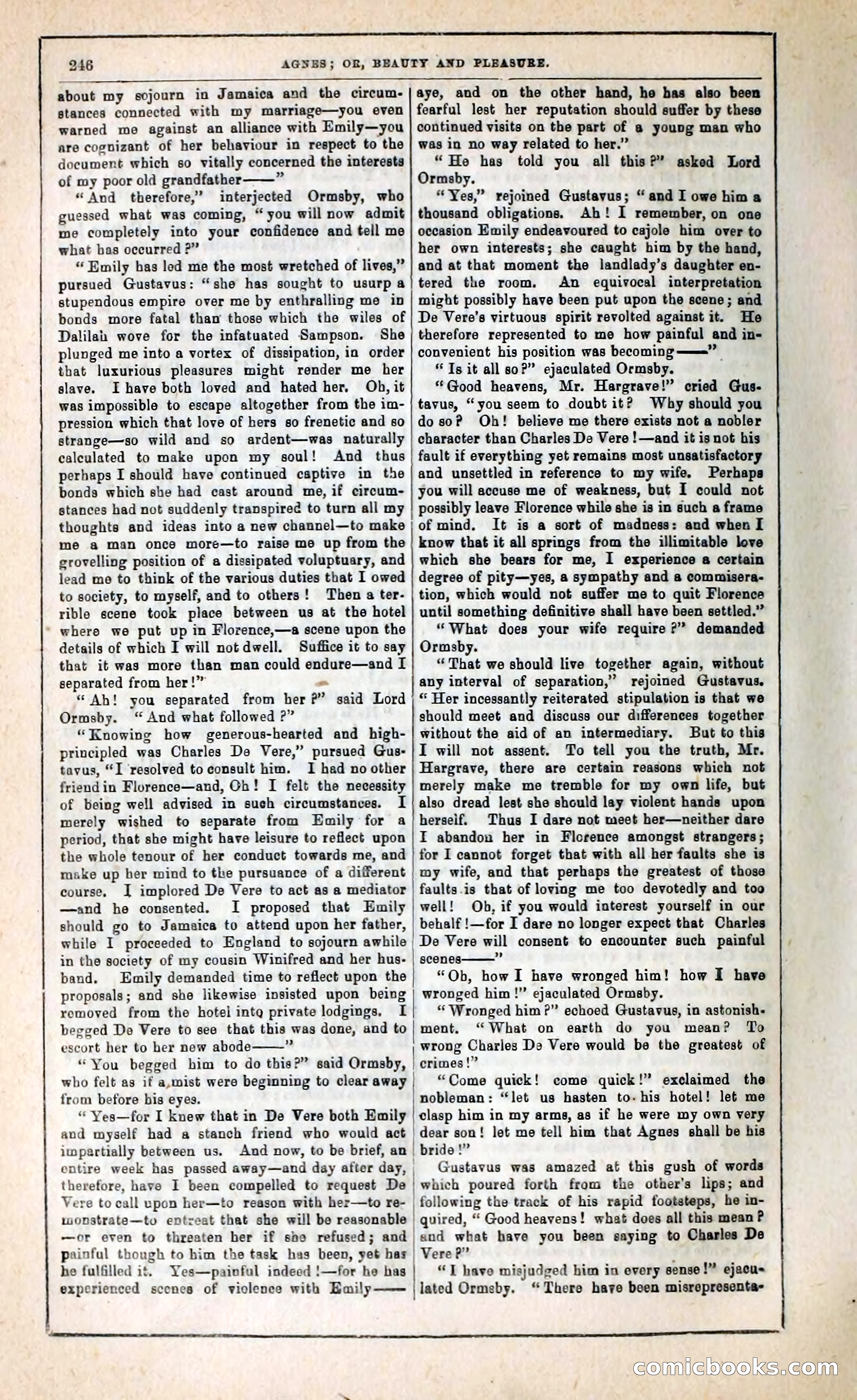 Agnes, or, Beauty and Pleasure — page 254 of 394