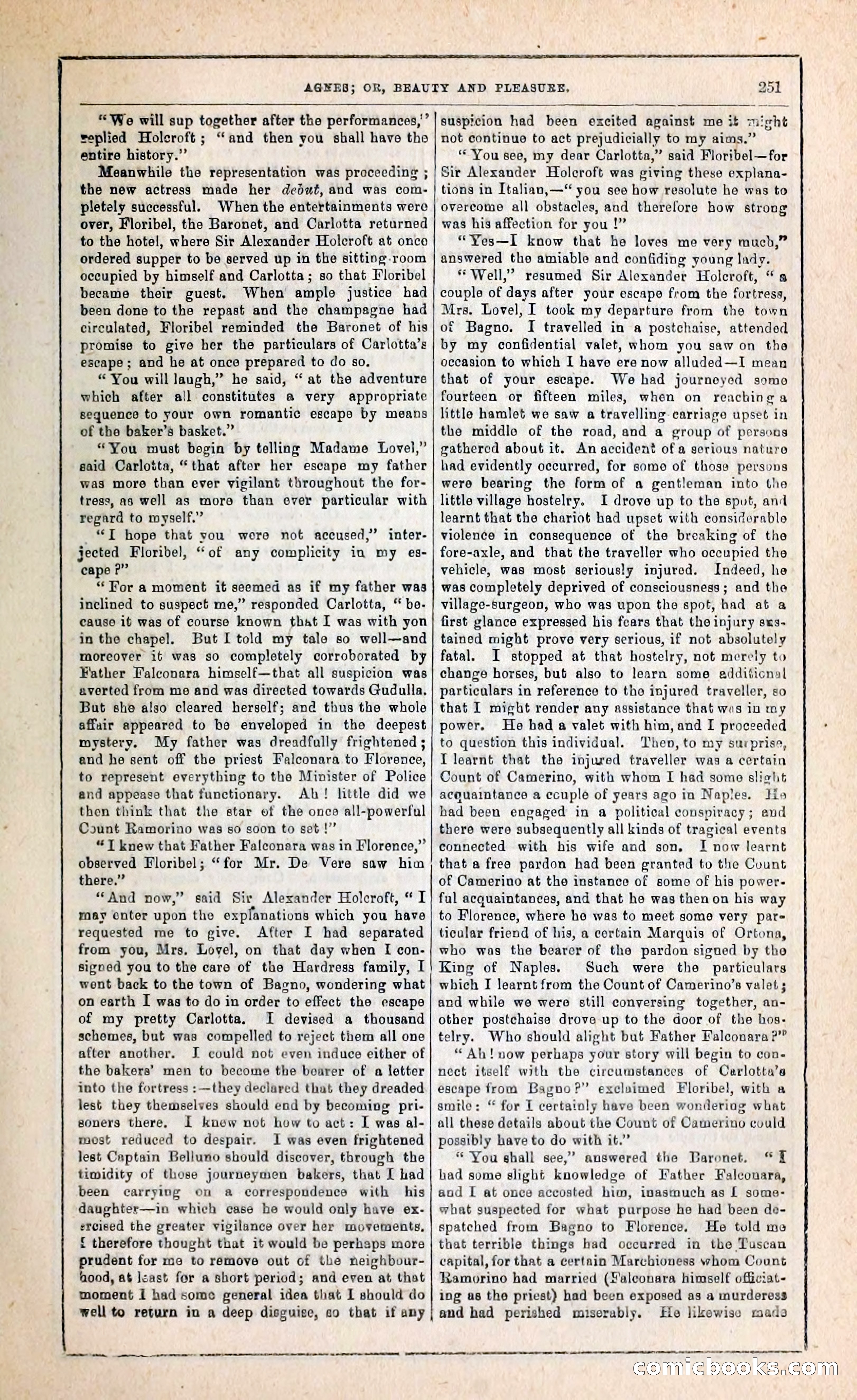 Agnes, or, Beauty and Pleasure — page 259 of 394
