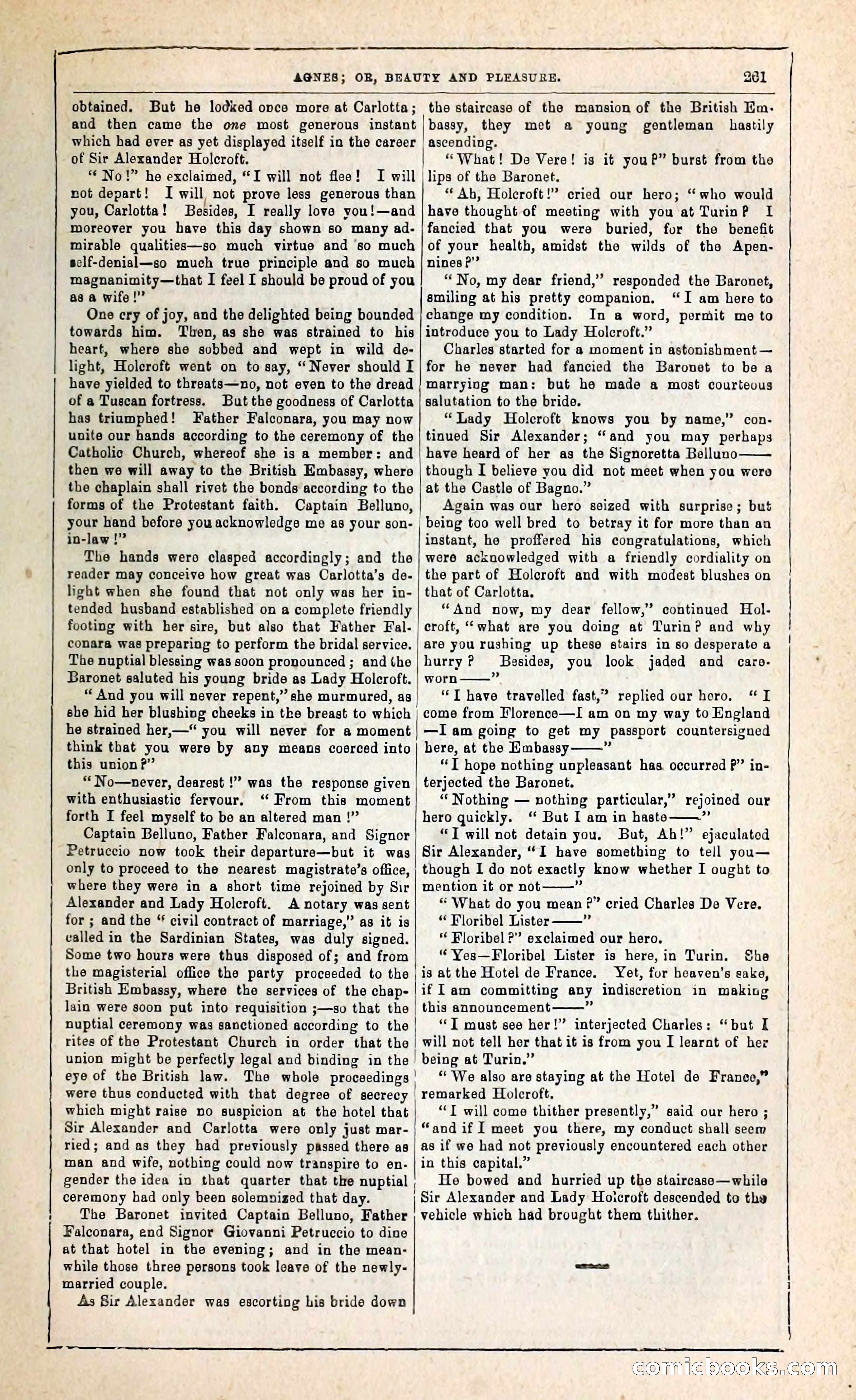 Agnes, or, Beauty and Pleasure — page 269 of 394