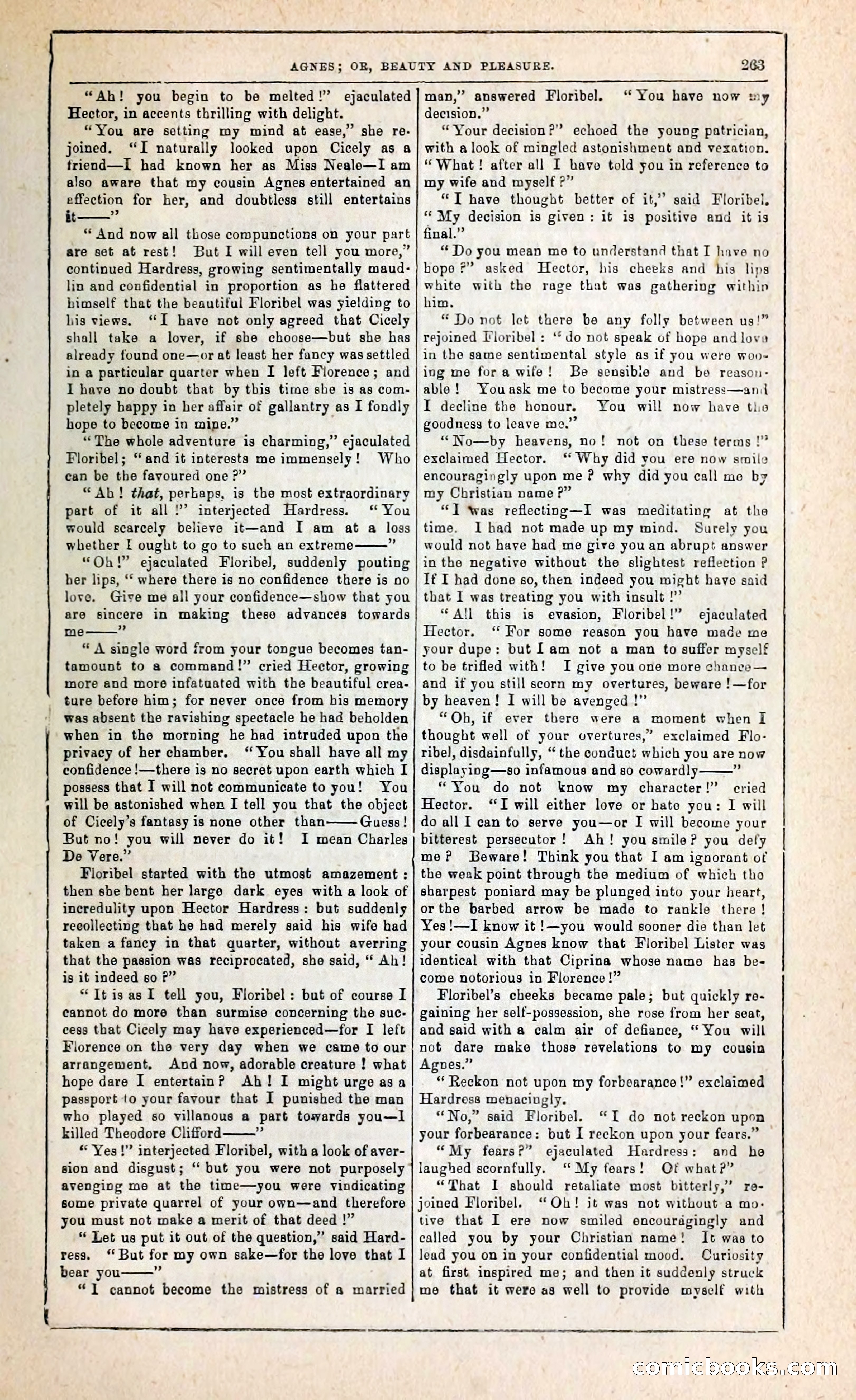 Agnes, or, Beauty and Pleasure — page 271 of 394