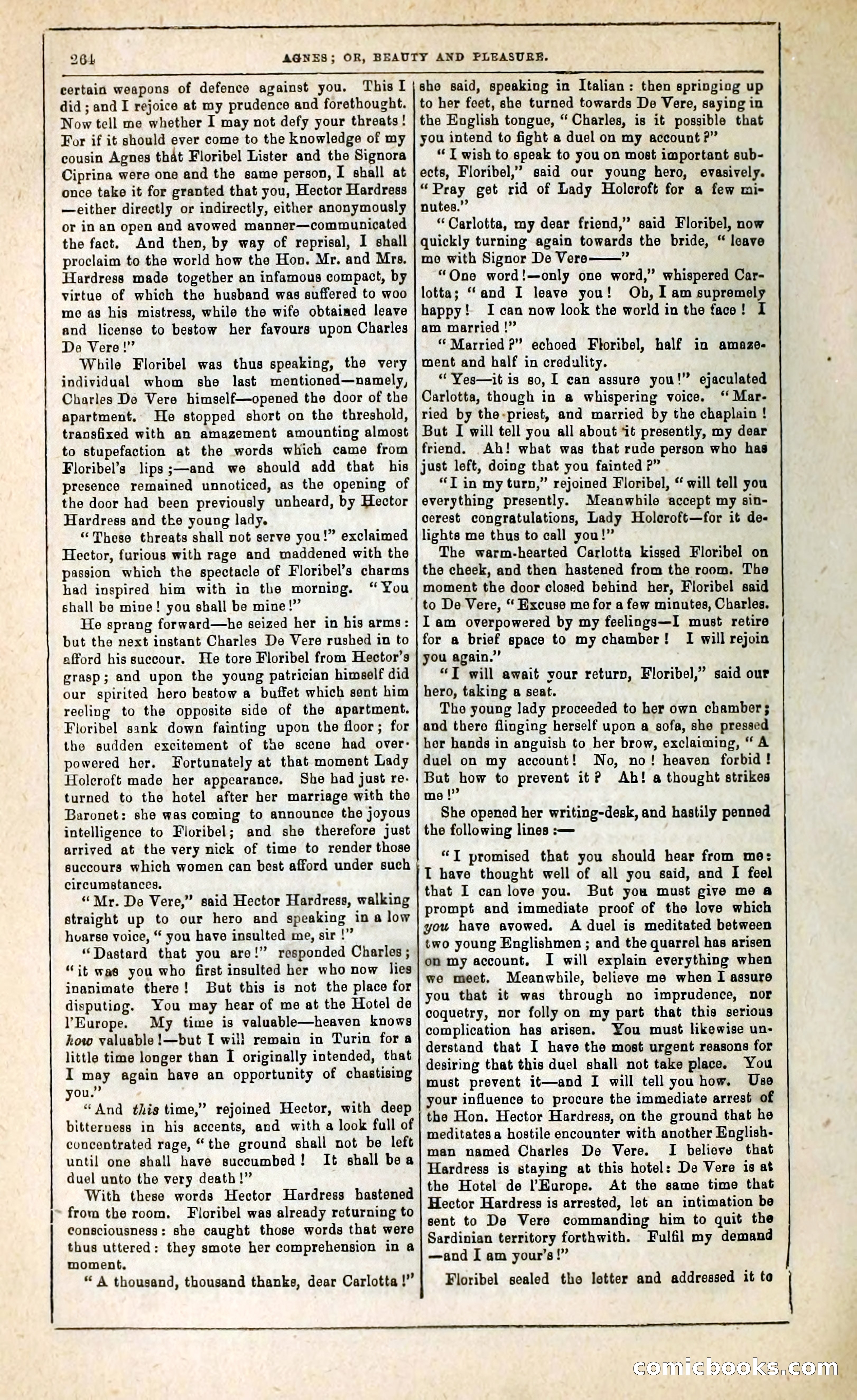 Agnes, or, Beauty and Pleasure — page 272 of 394