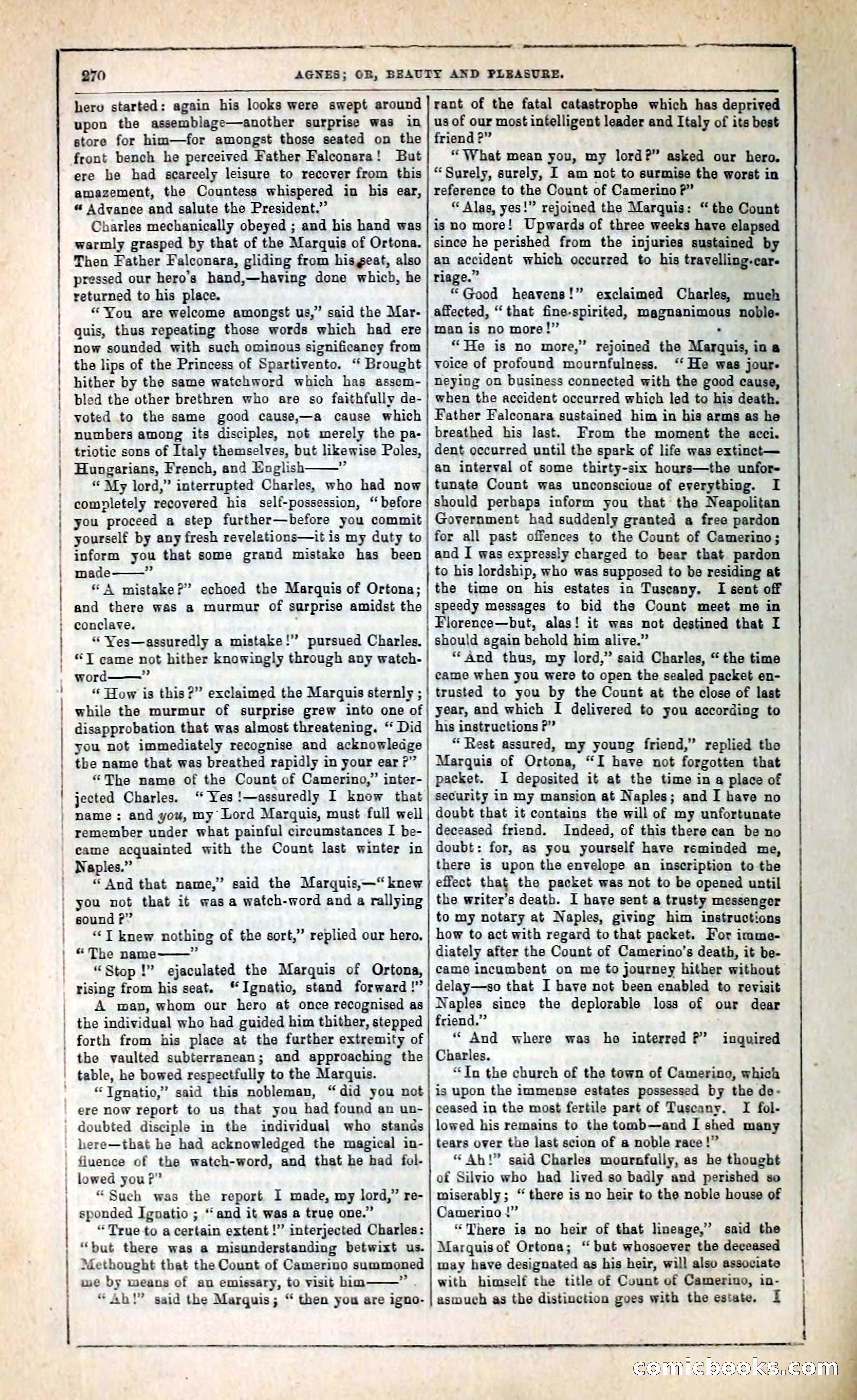 Agnes, or, Beauty and Pleasure — page 278 of 394