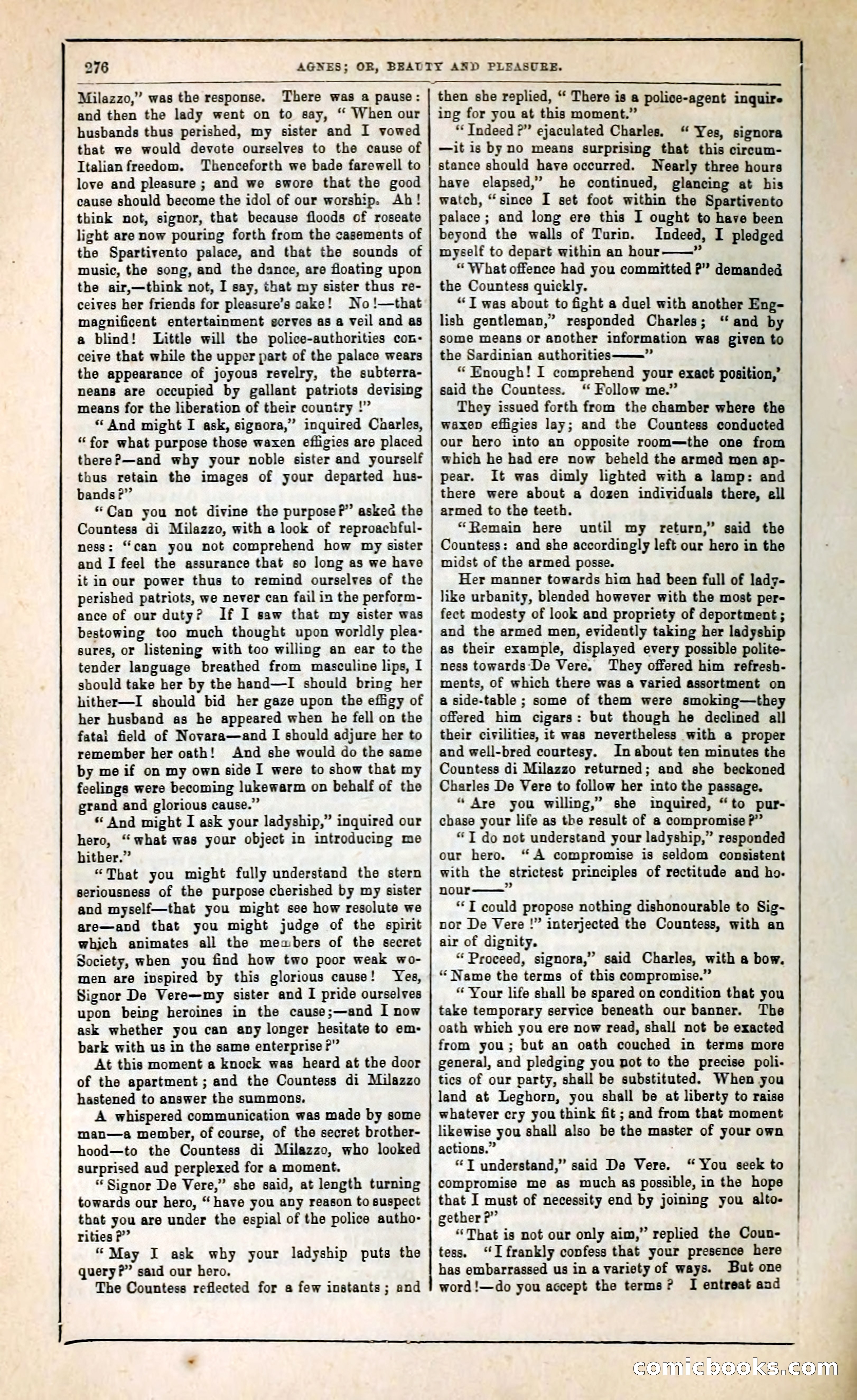 Agnes, or, Beauty and Pleasure — page 284 of 394