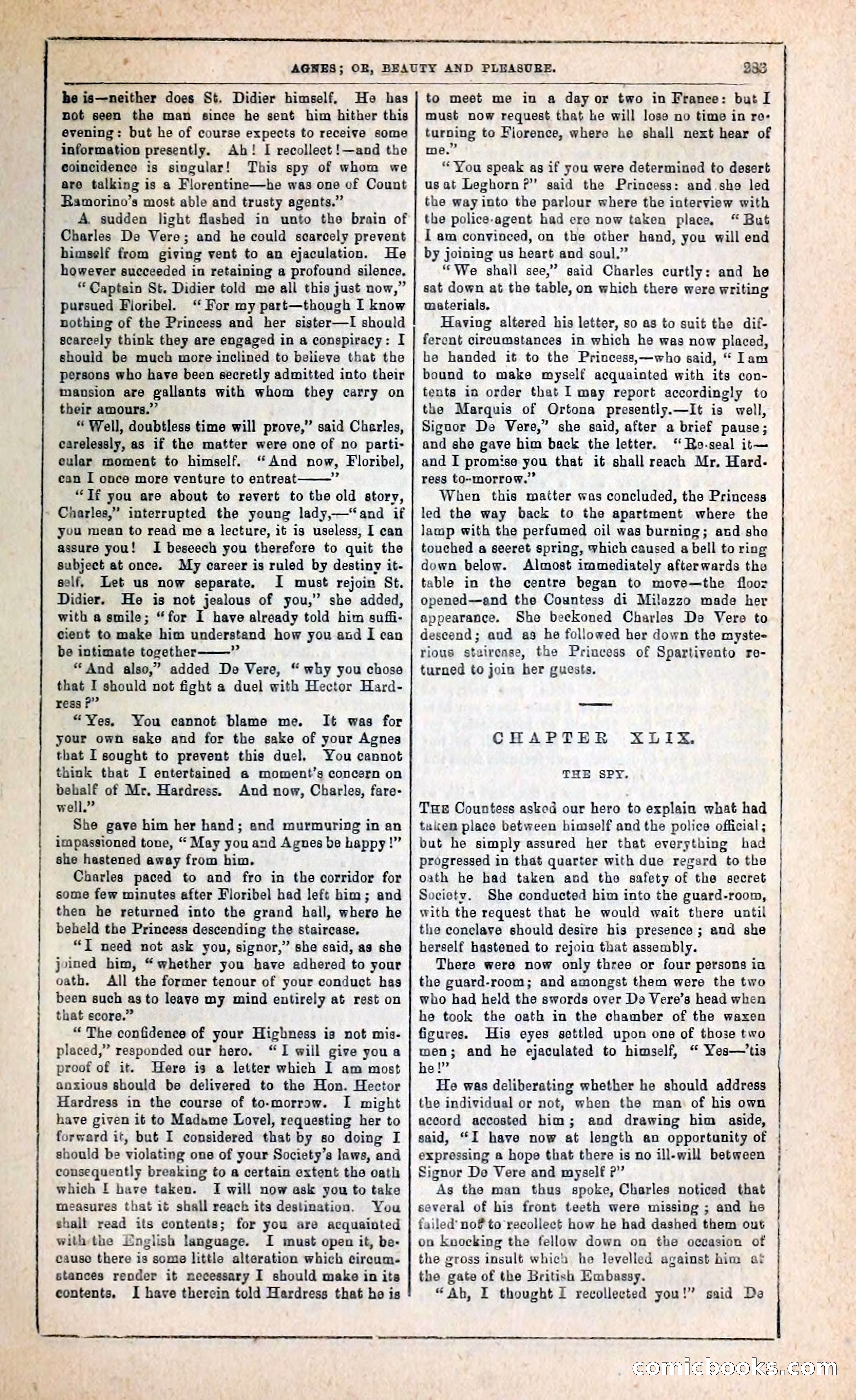 Agnes, or, Beauty and Pleasure — page 291 of 394