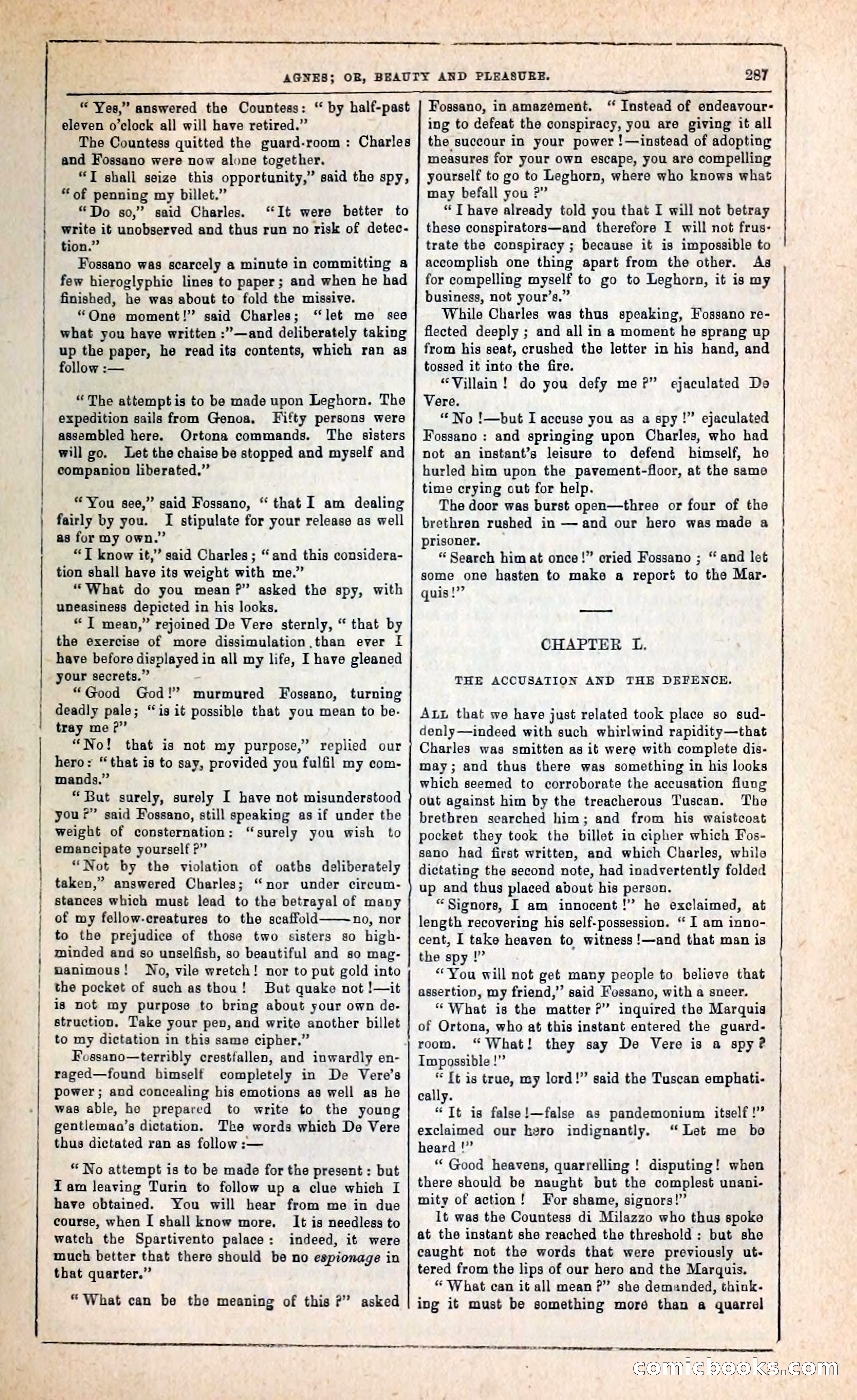 Agnes, or, Beauty and Pleasure — page 295 of 394