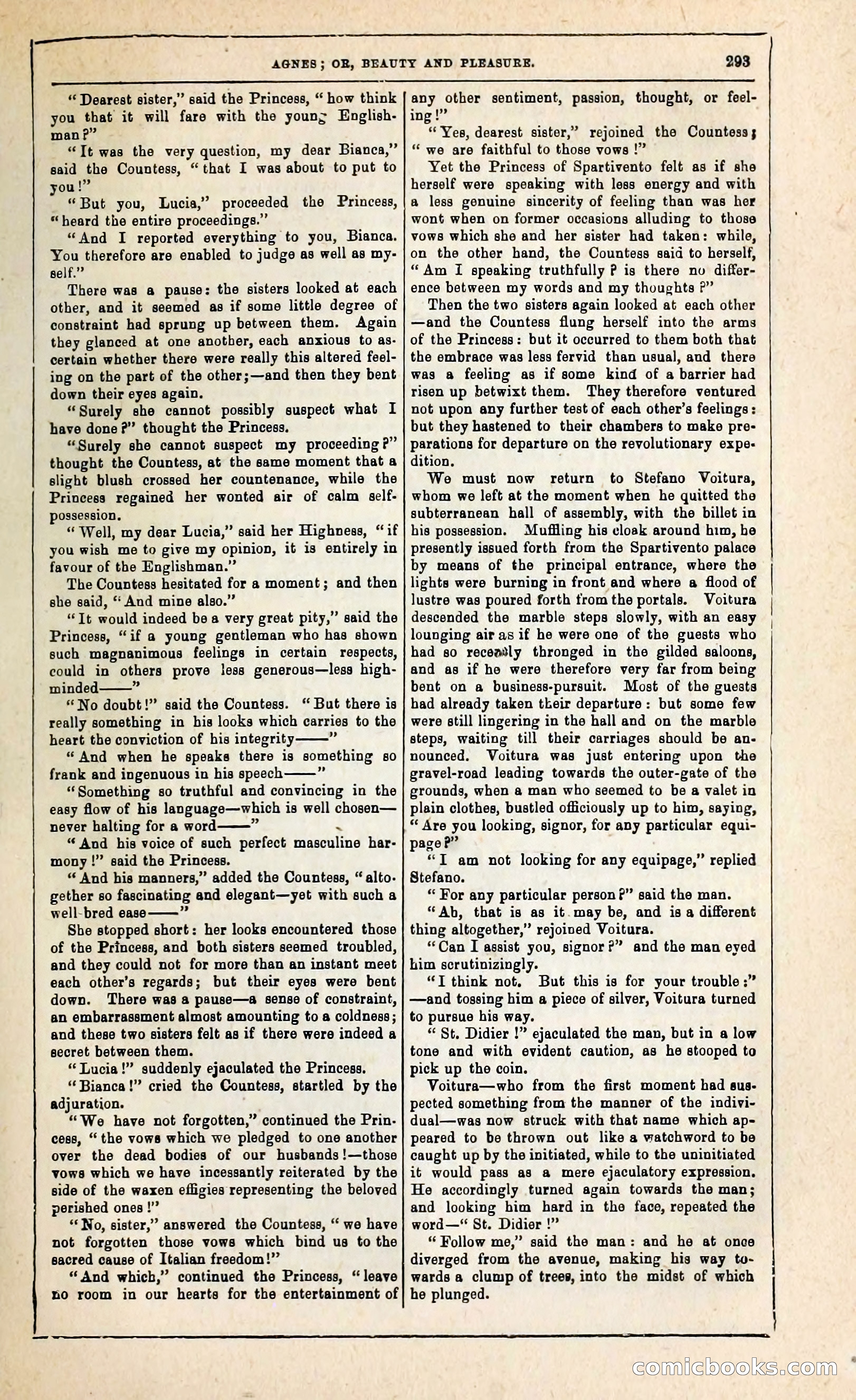 Agnes, or, Beauty and Pleasure — page 301 of 394