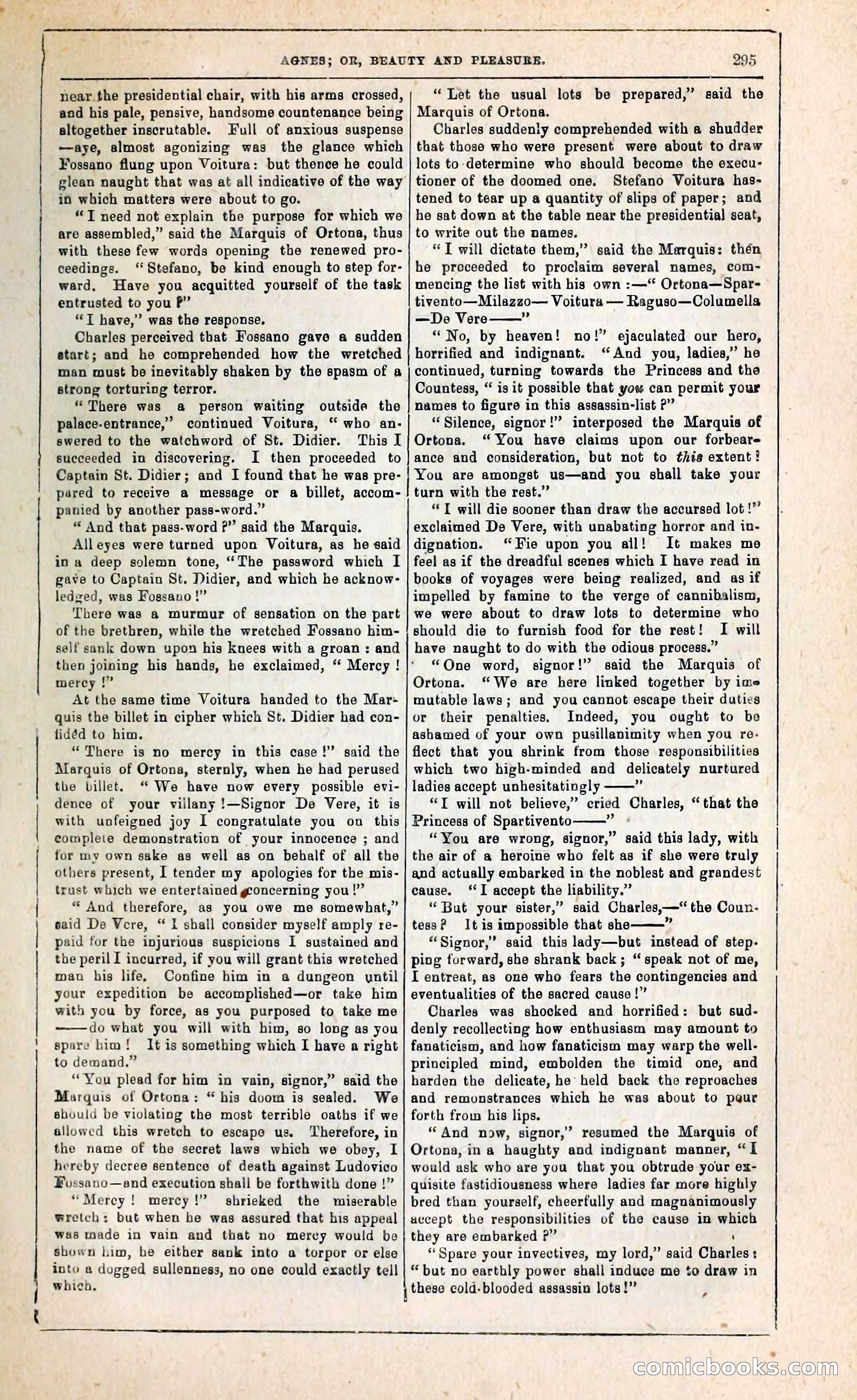 Agnes, or, Beauty and Pleasure — page 303 of 394