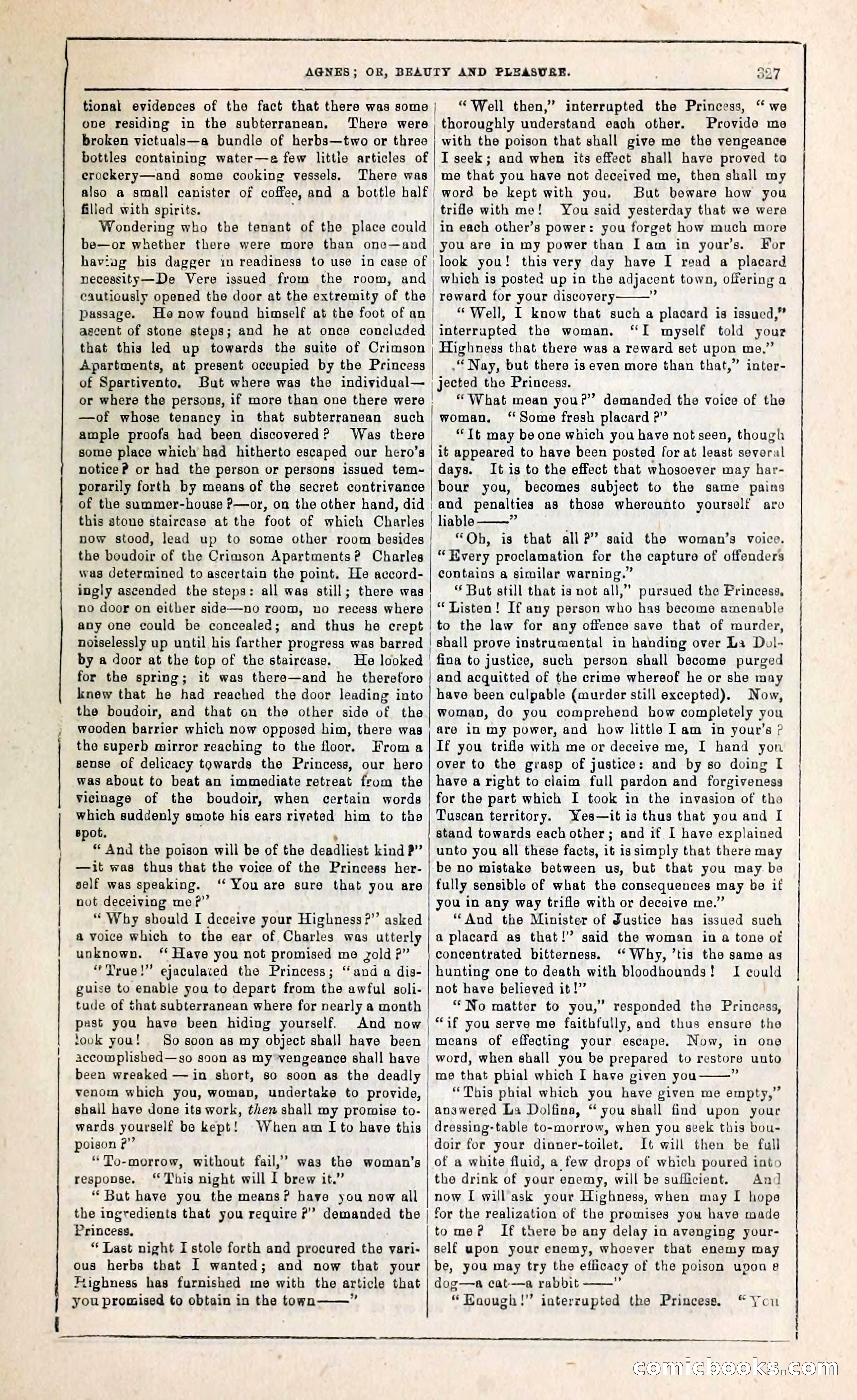 Agnes, or, Beauty and Pleasure — page 335 of 394