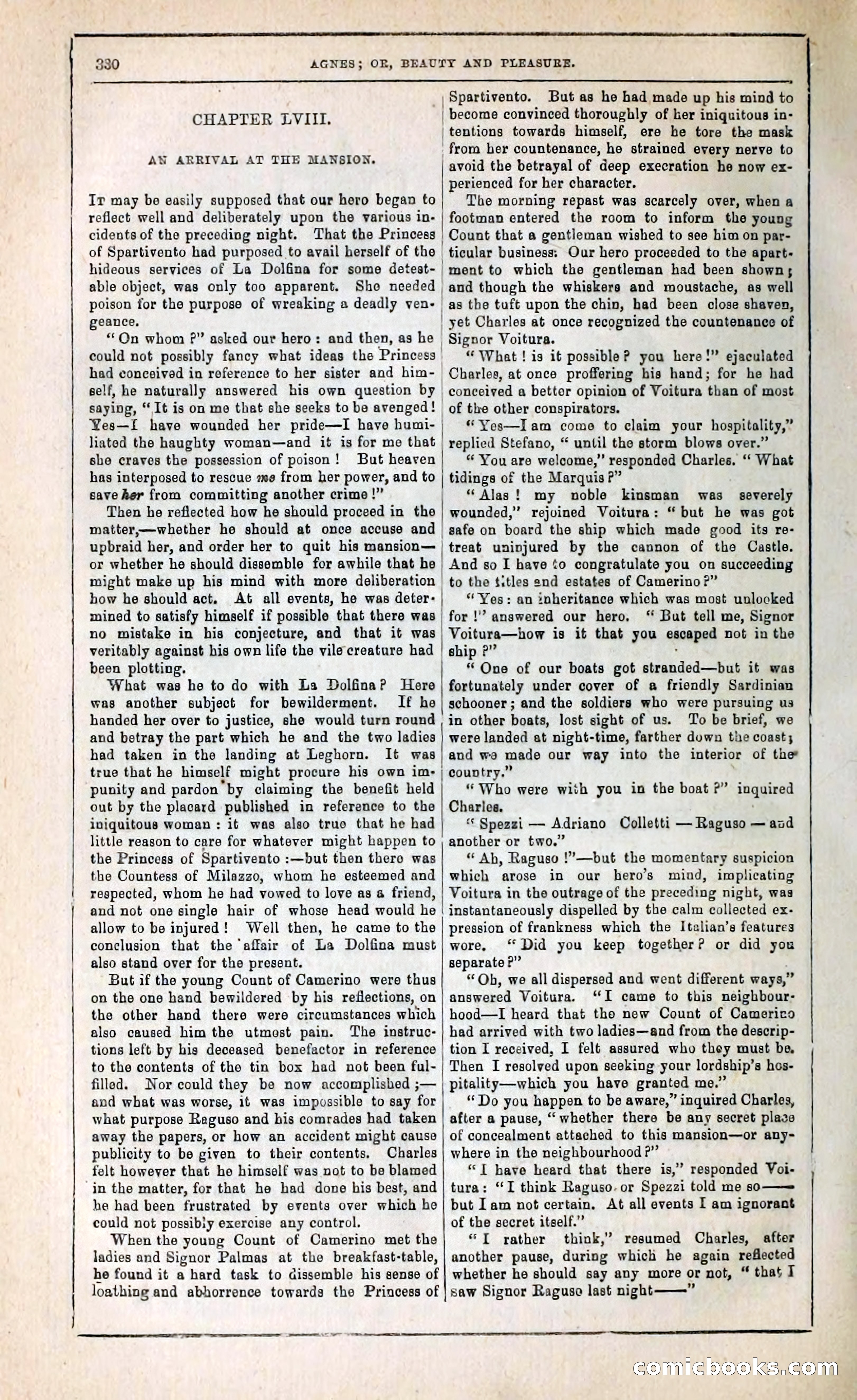 Agnes, or, Beauty and Pleasure — page 338 of 394
