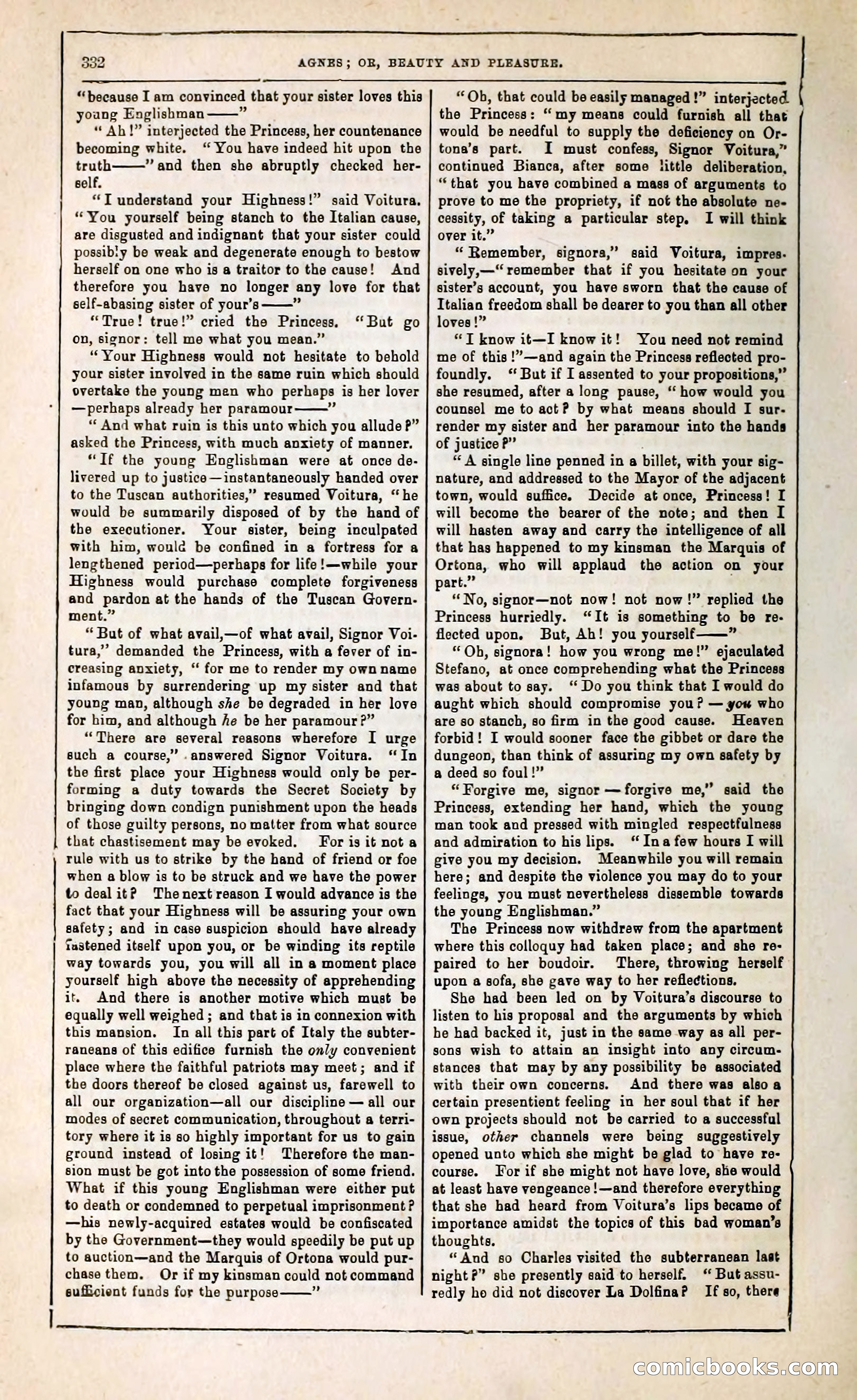 Agnes, or, Beauty and Pleasure — page 340 of 394