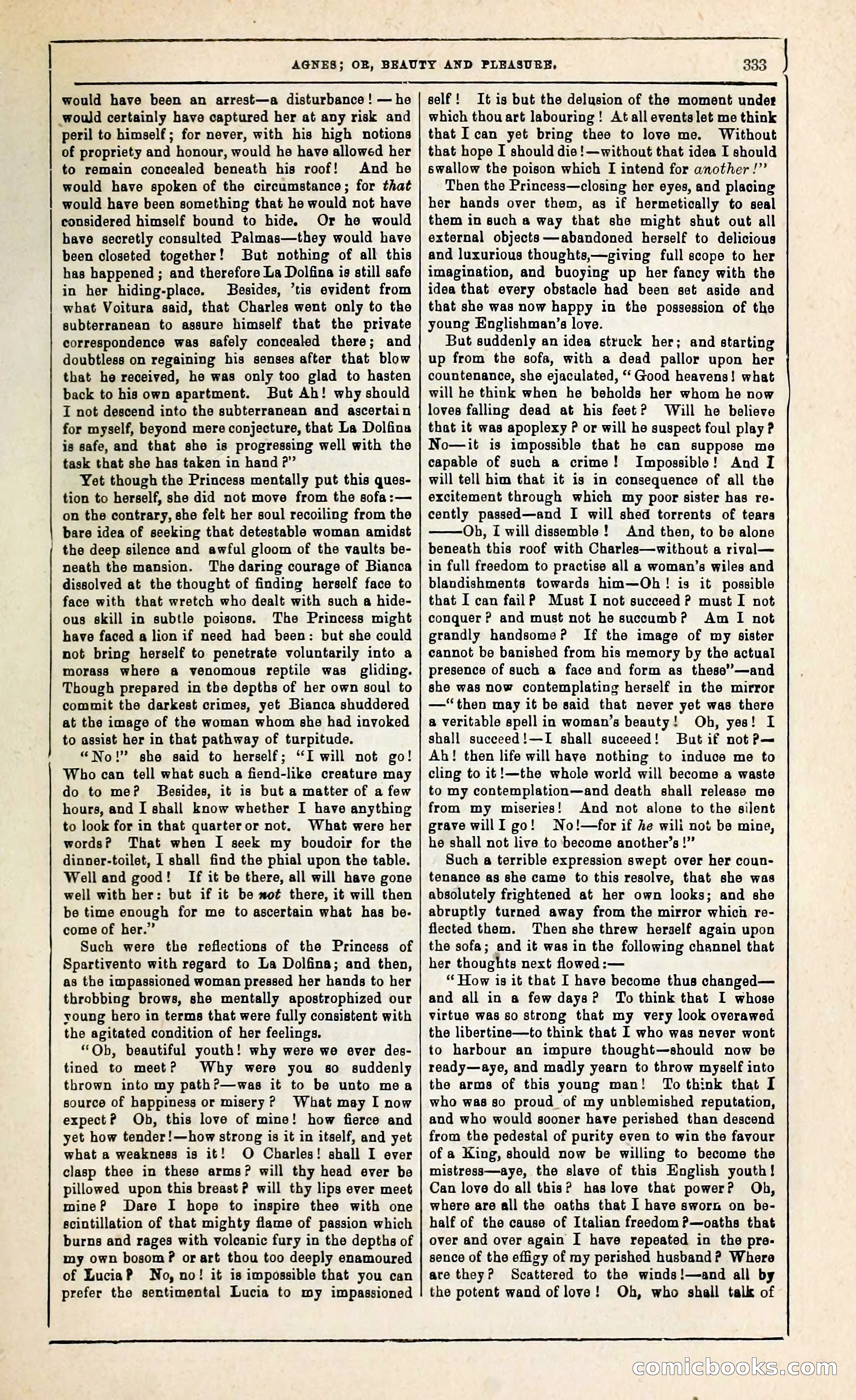 Agnes, or, Beauty and Pleasure — page 341 of 394