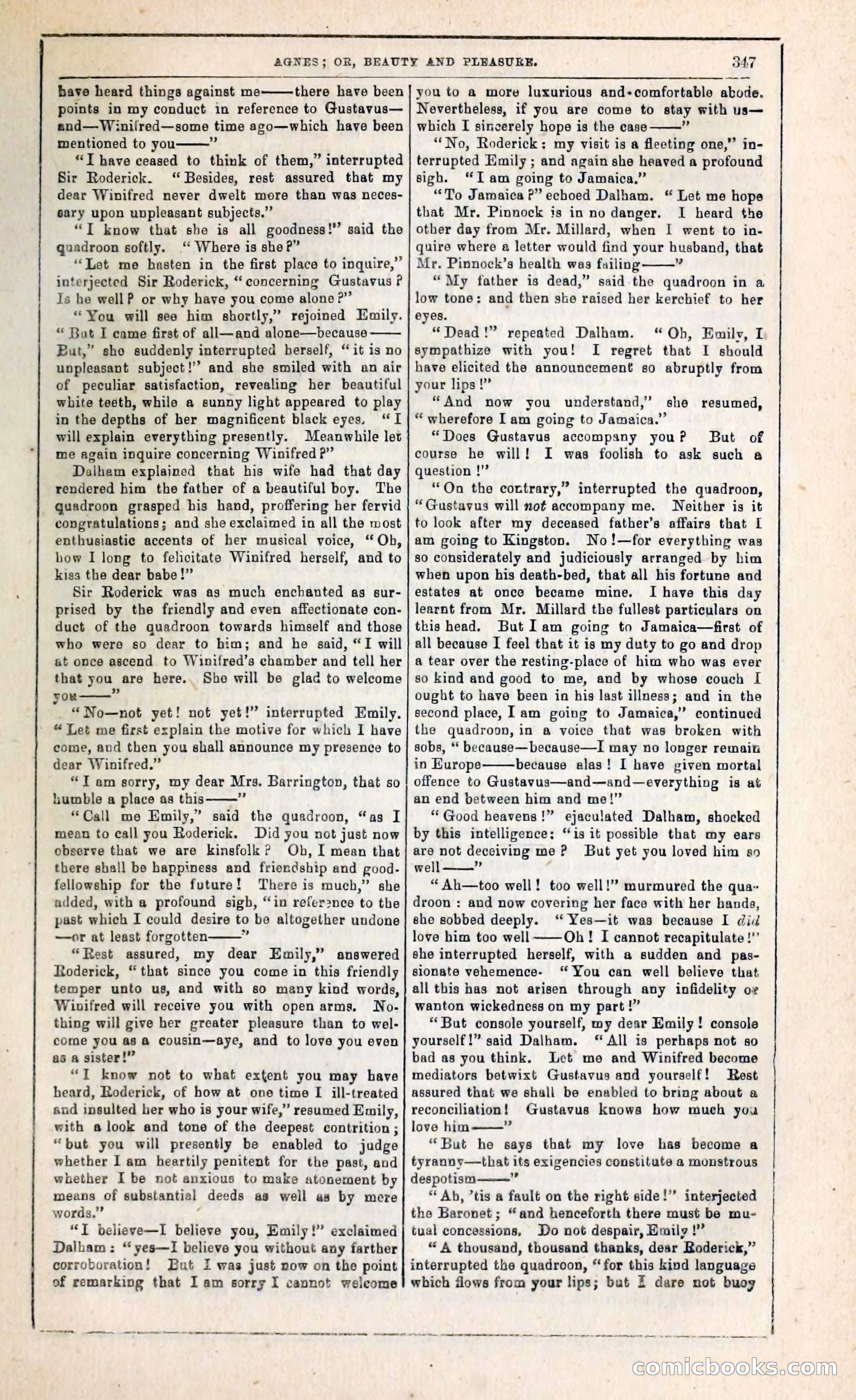 Agnes, or, Beauty and Pleasure — page 355 of 394