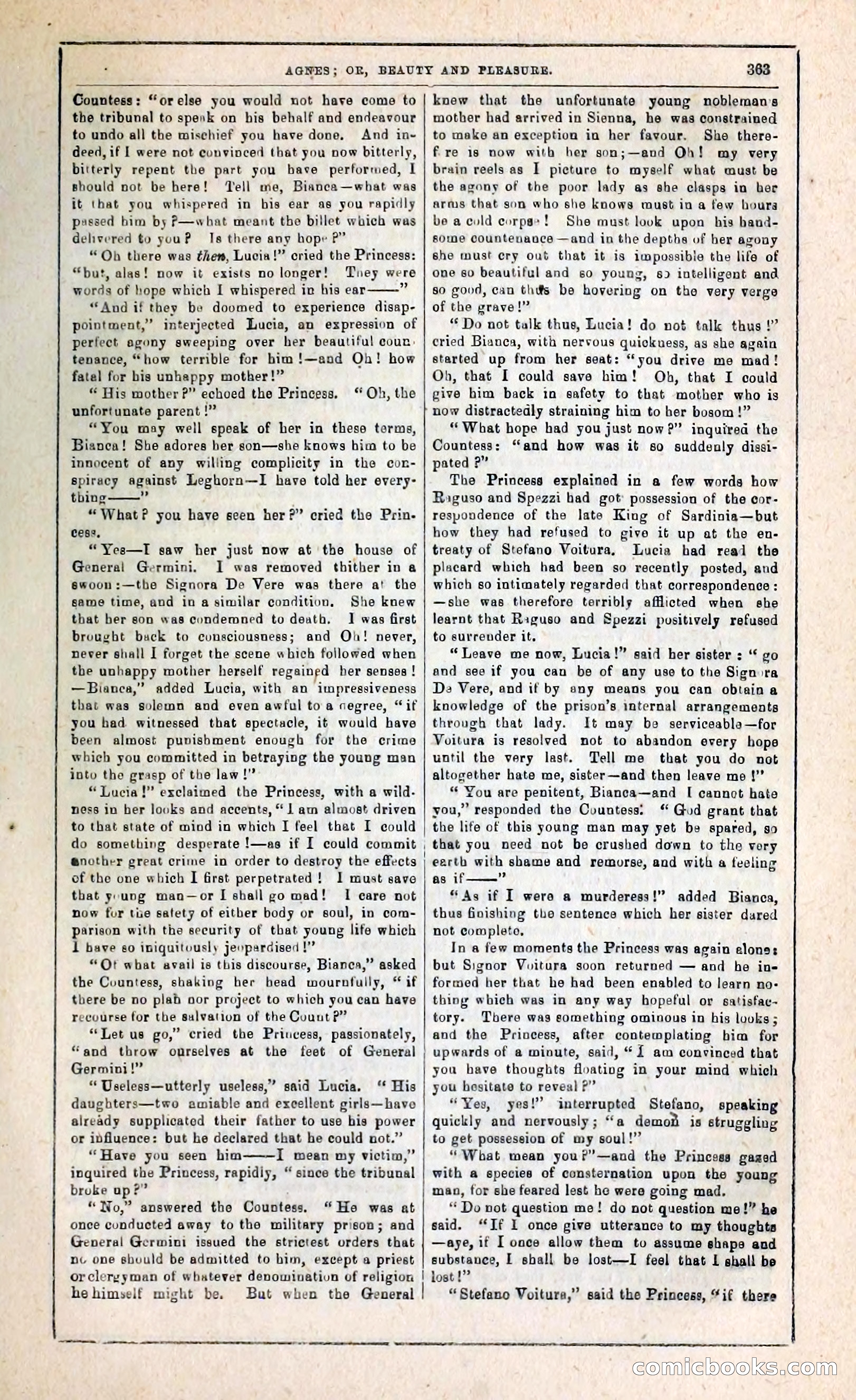 Agnes, or, Beauty and Pleasure — page 371 of 394