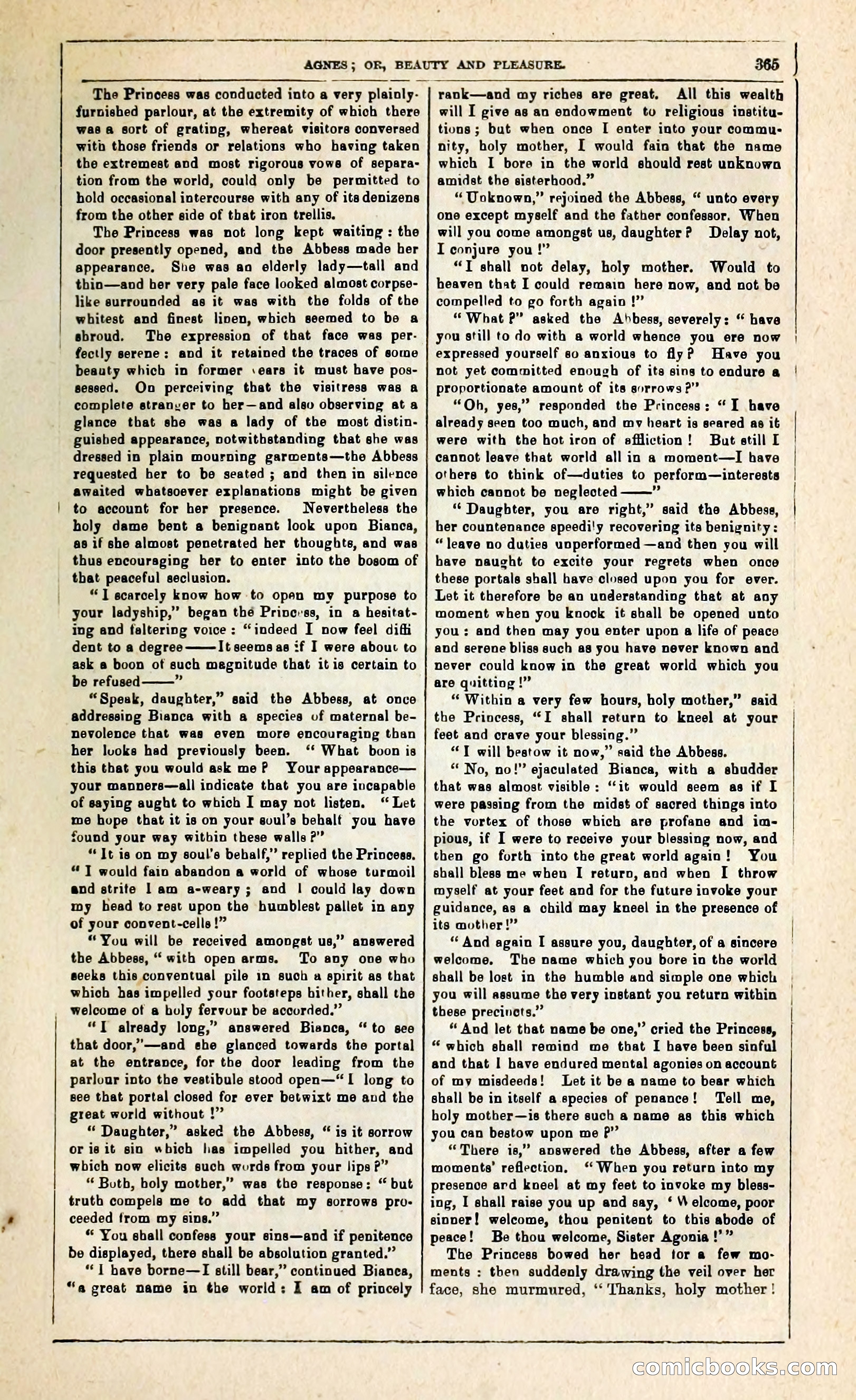 Agnes, or, Beauty and Pleasure — page 373 of 394