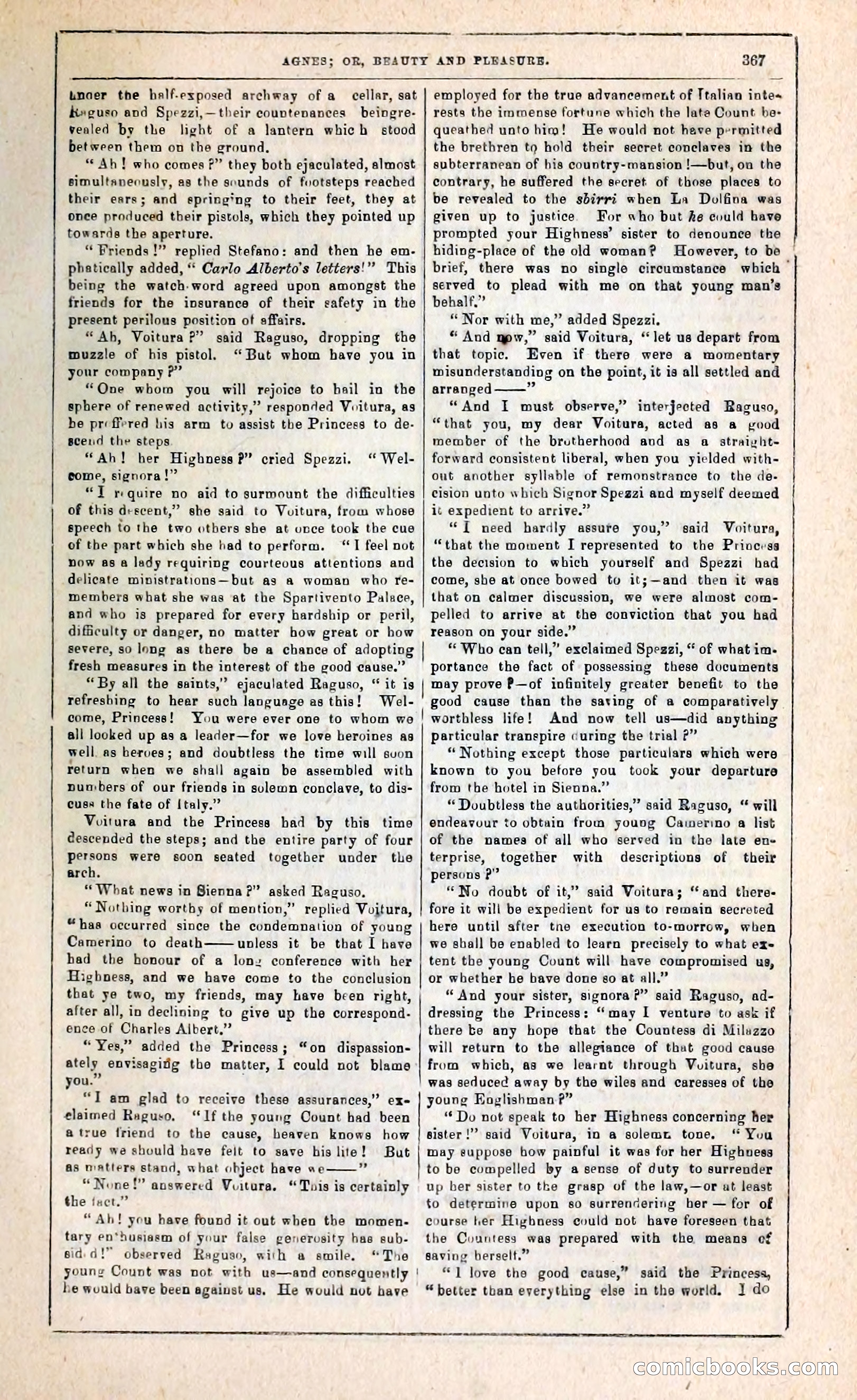 Agnes, or, Beauty and Pleasure — page 375 of 394