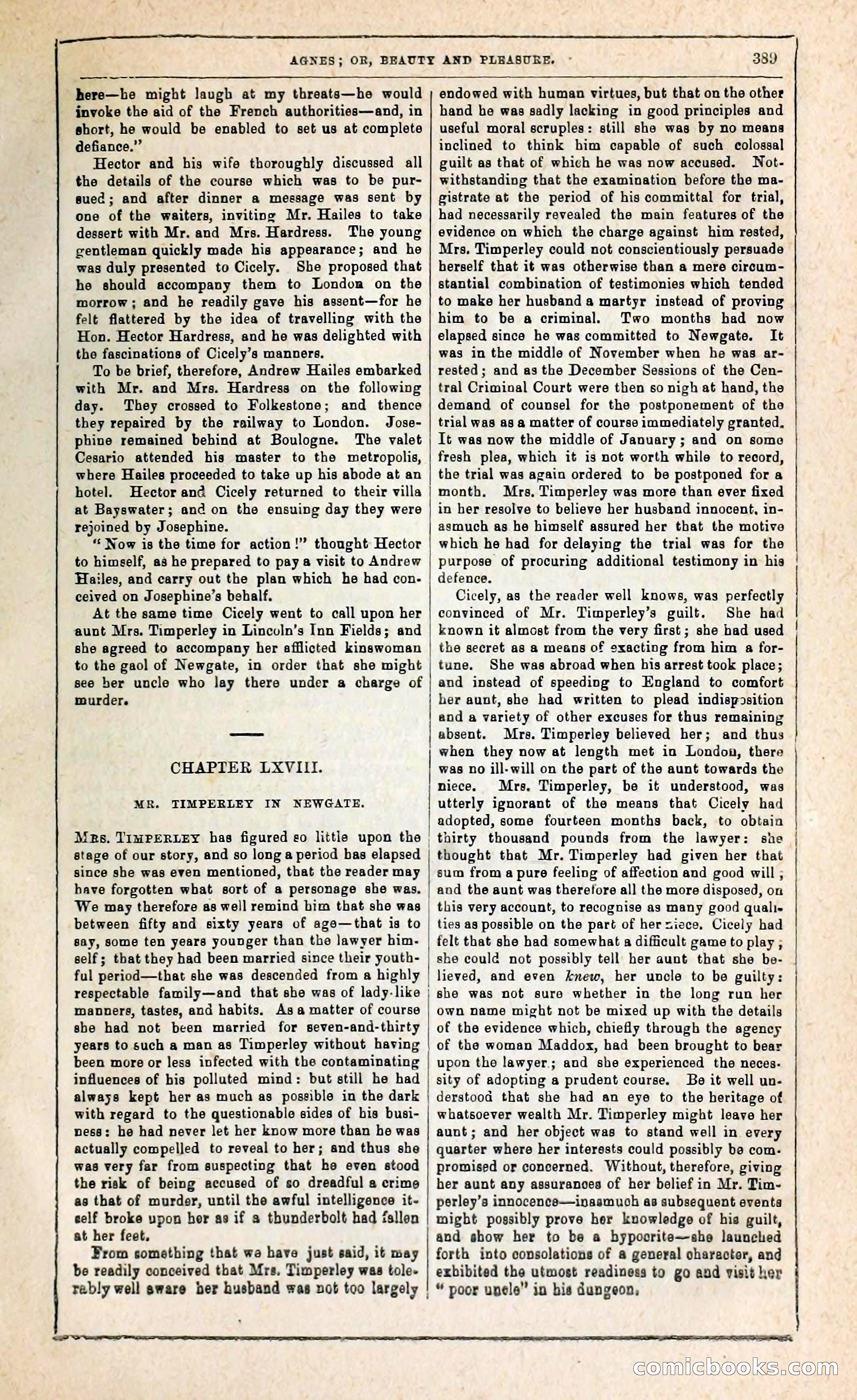 Agnes, or, Beauty and Pleasure — page 397 of 394