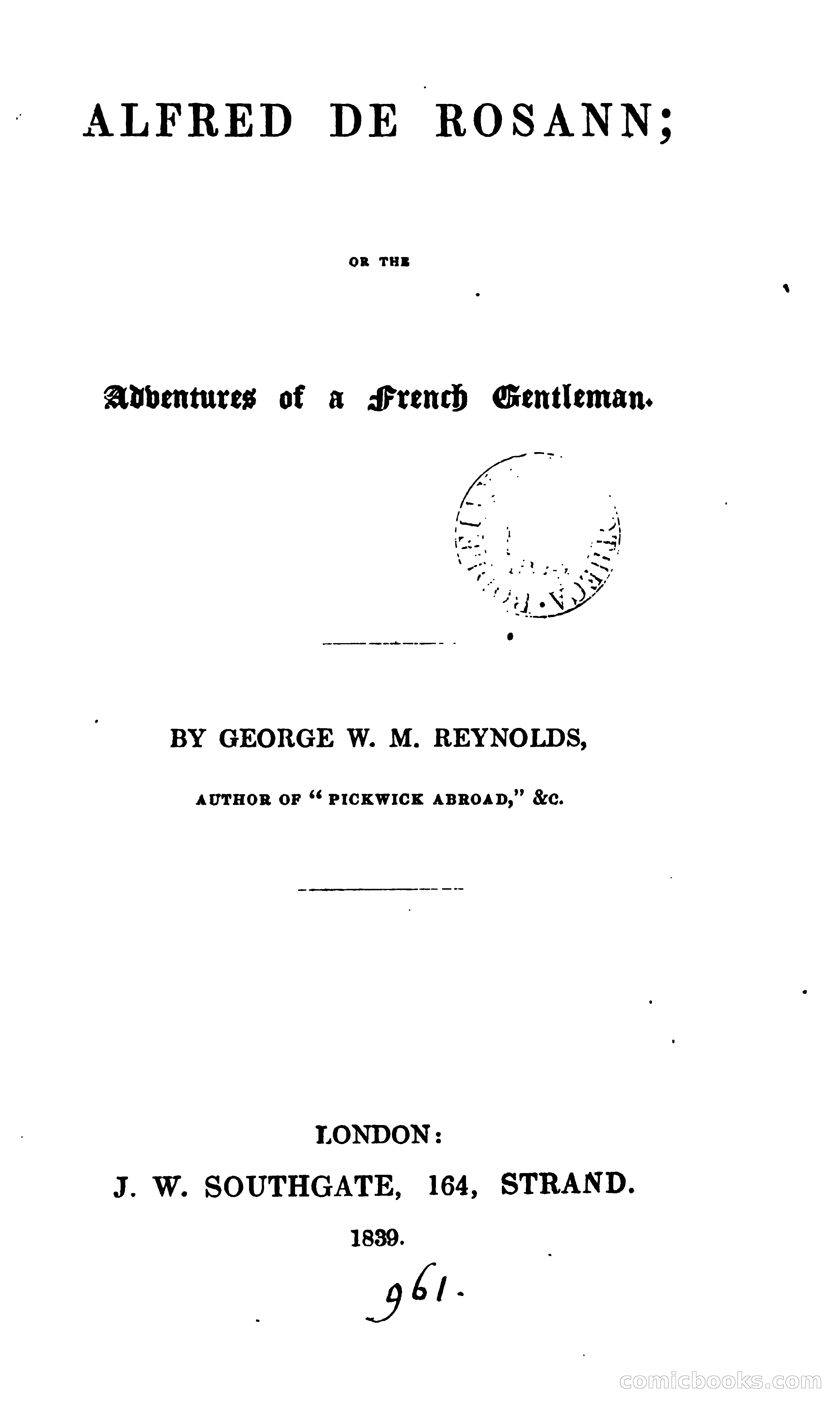 Alfred de Rosann by G.W.M. Reynolds — page 8 of 273