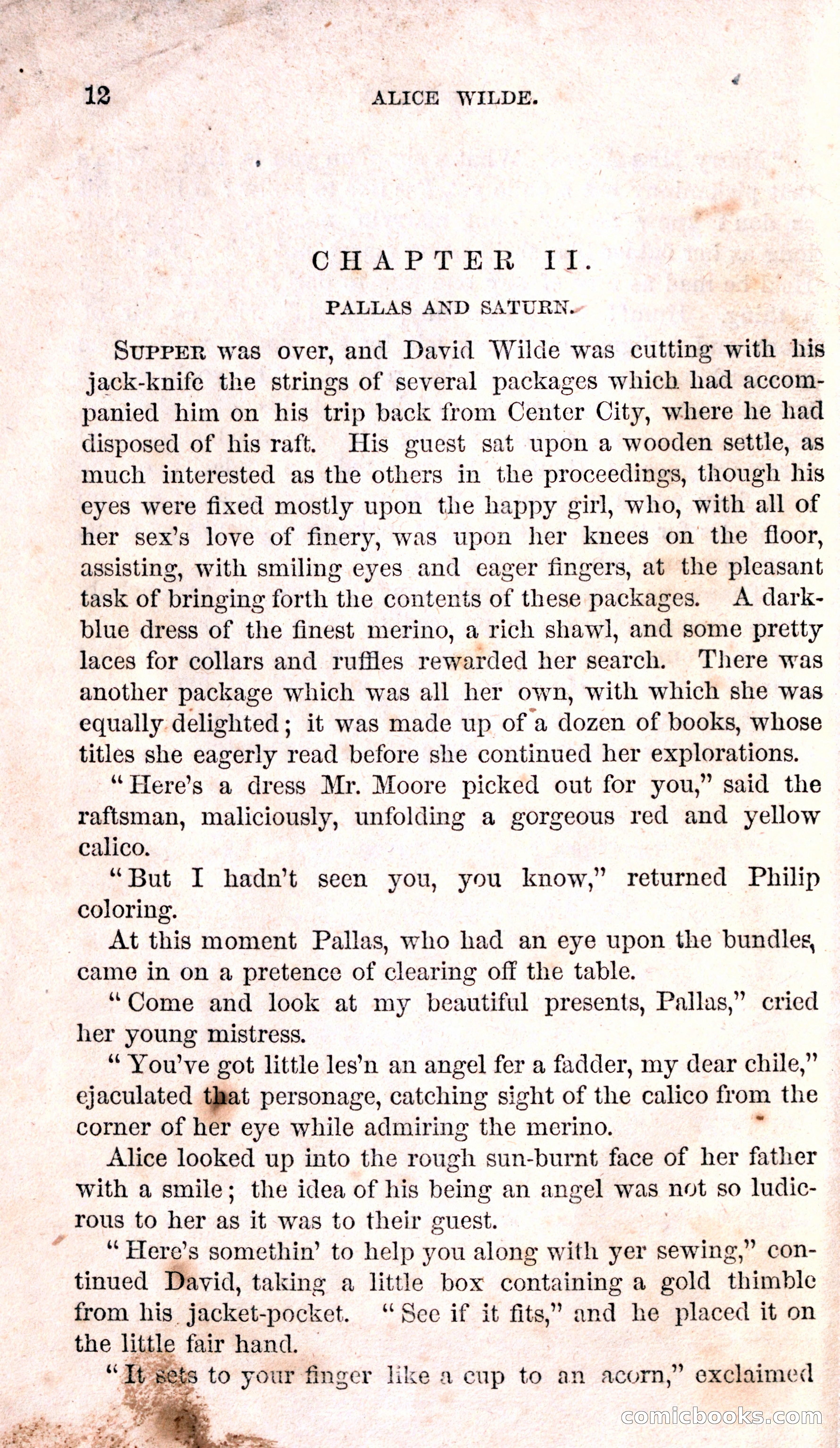Alice Wilde: The Raftsman's Daughter — page 16 of 140