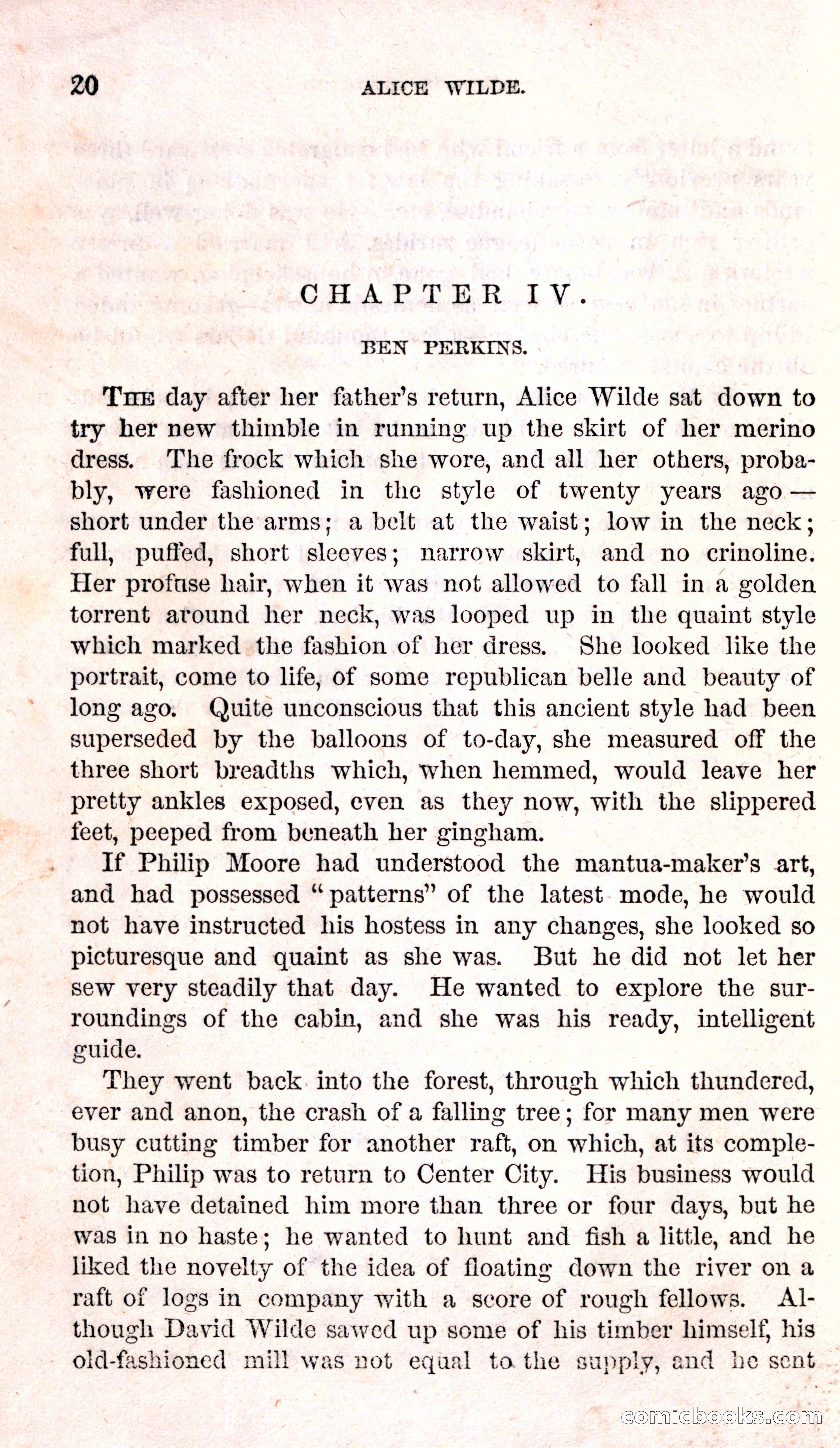 Alice Wilde: The Raftsman's Daughter — page 24 of 140