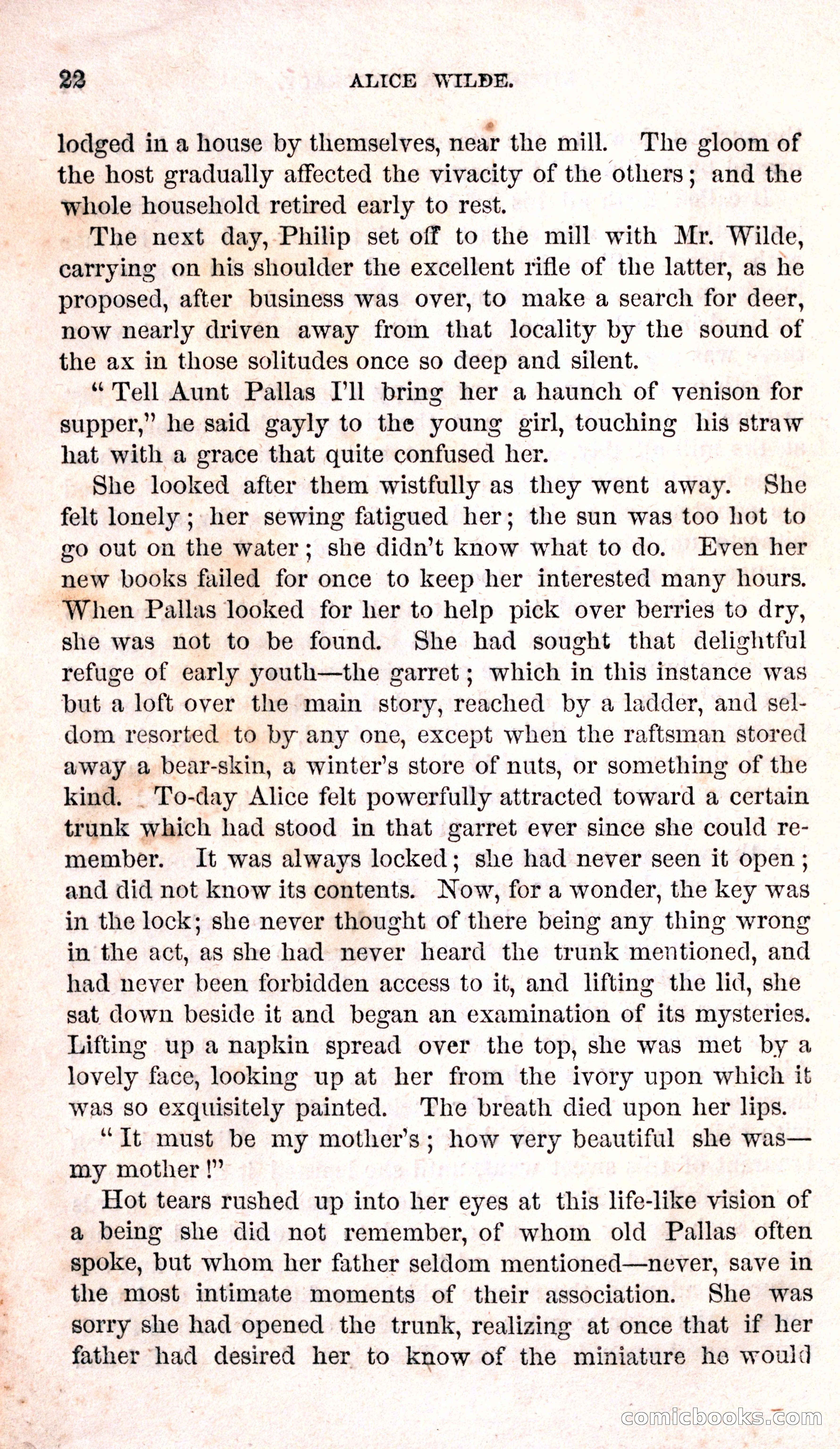 Alice Wilde: The Raftsman's Daughter — page 26 of 140