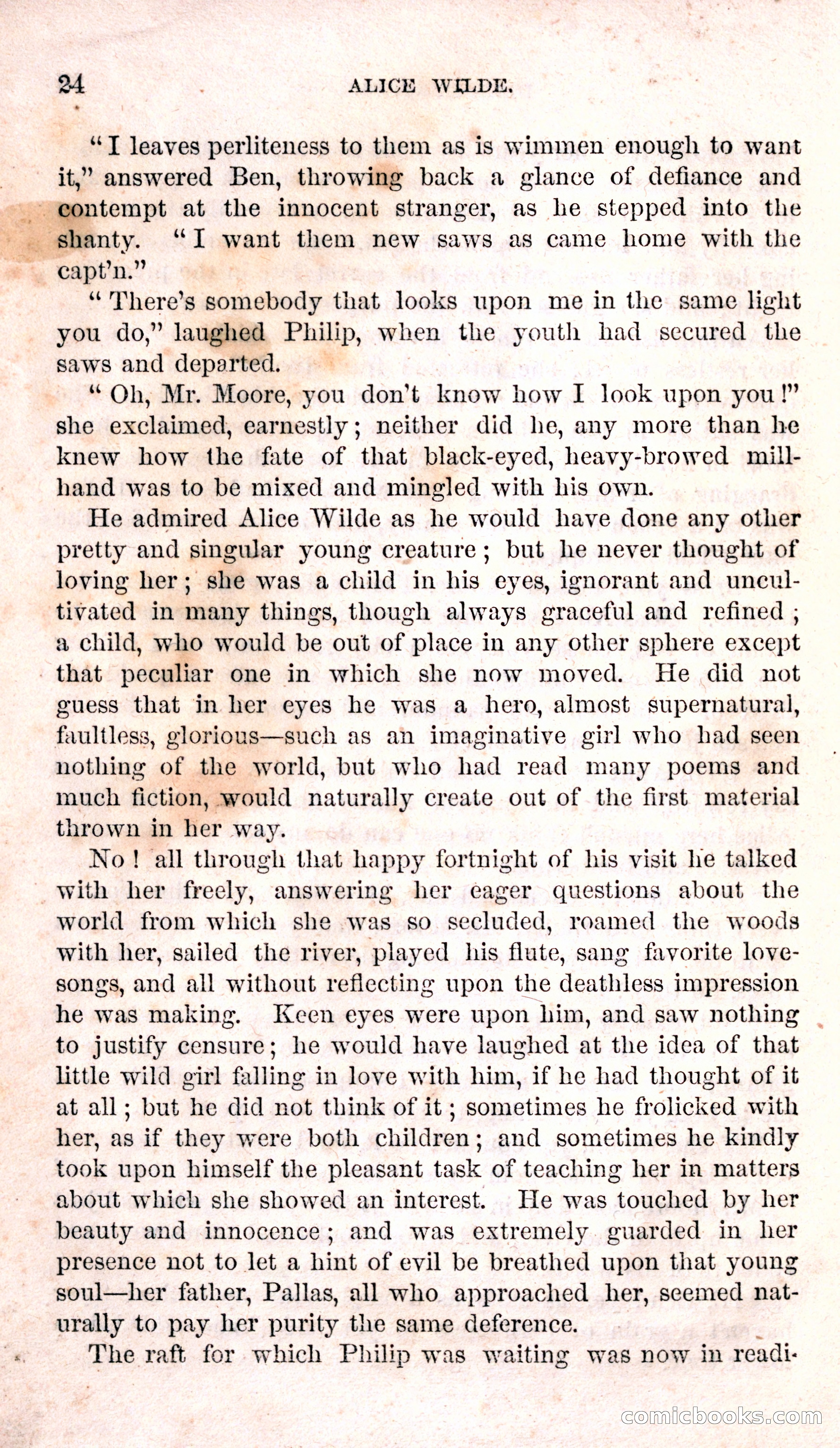 Alice Wilde: The Raftsman's Daughter — page 28 of 140