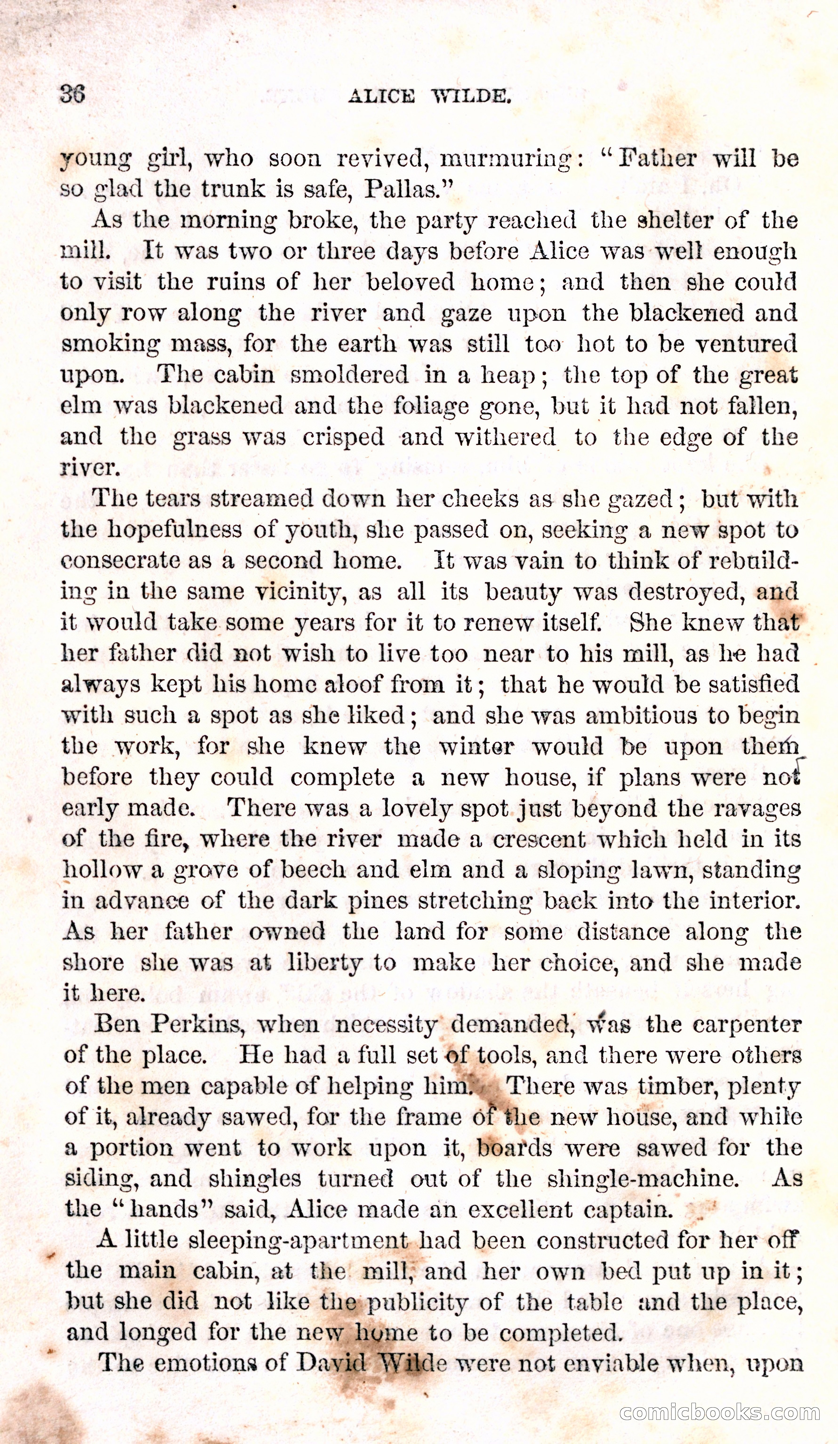 Alice Wilde: The Raftsman's Daughter — page 40 of 140