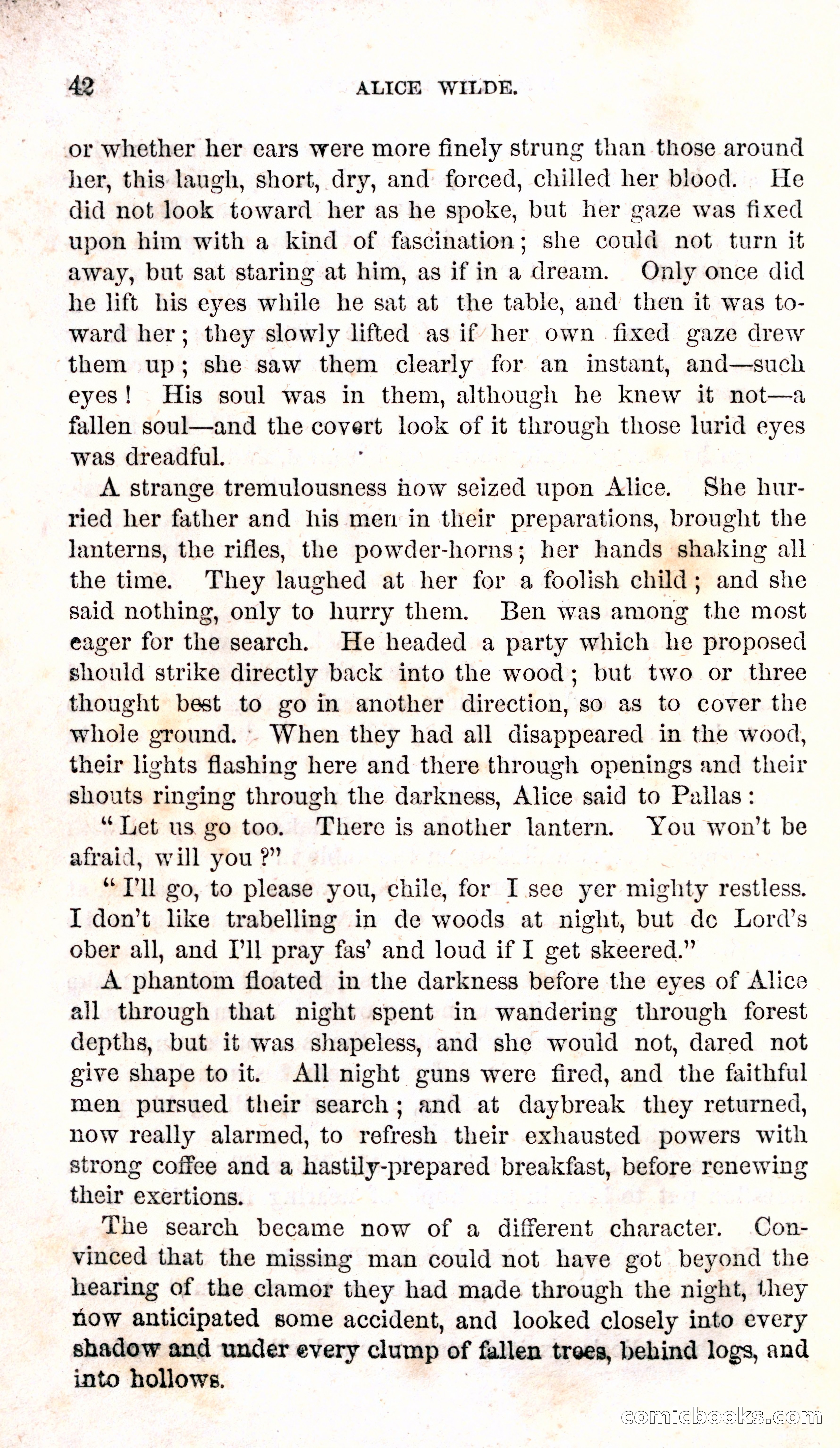 Alice Wilde: The Raftsman's Daughter — page 46 of 140
