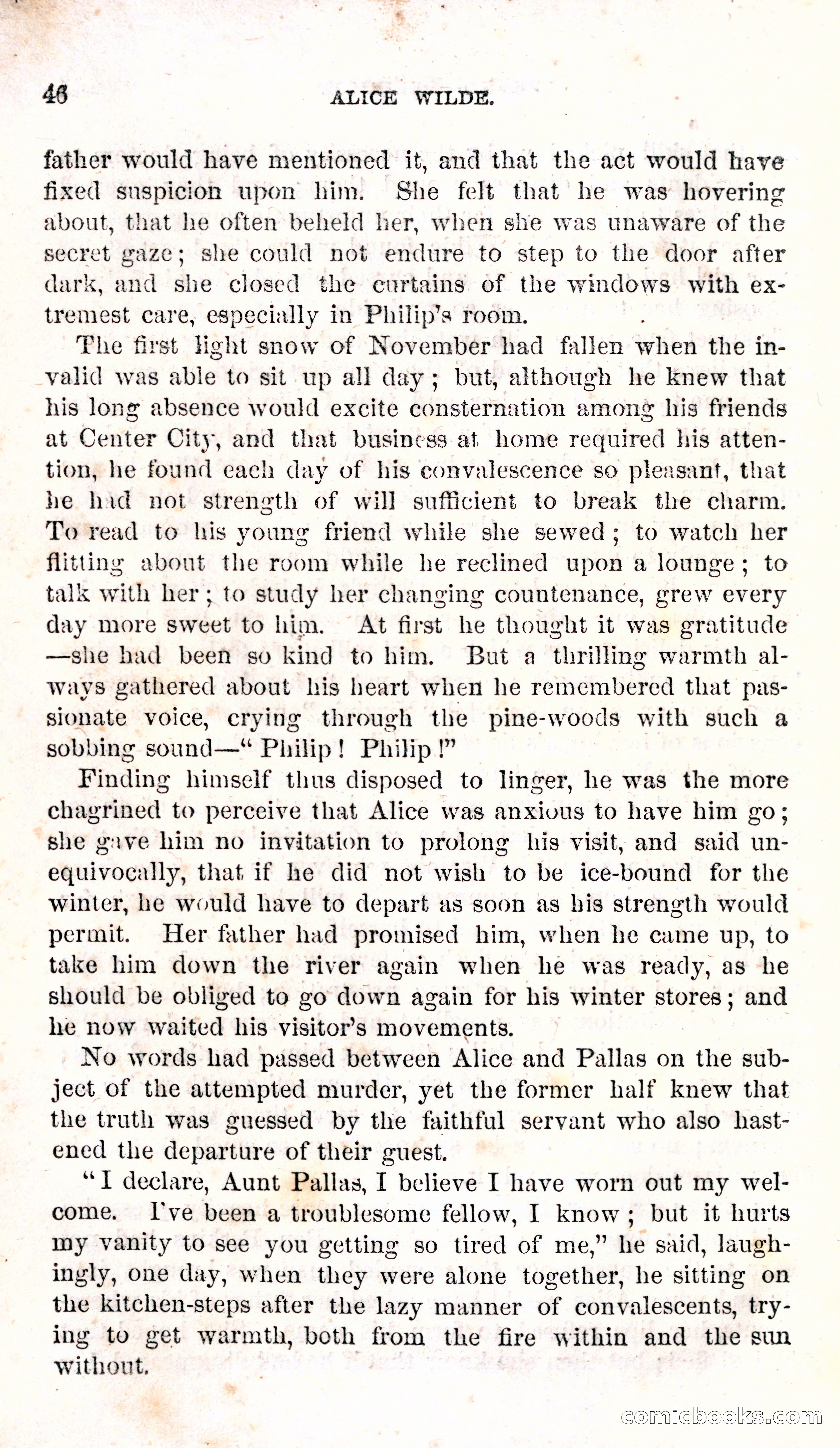 Alice Wilde: The Raftsman's Daughter — page 50 of 140