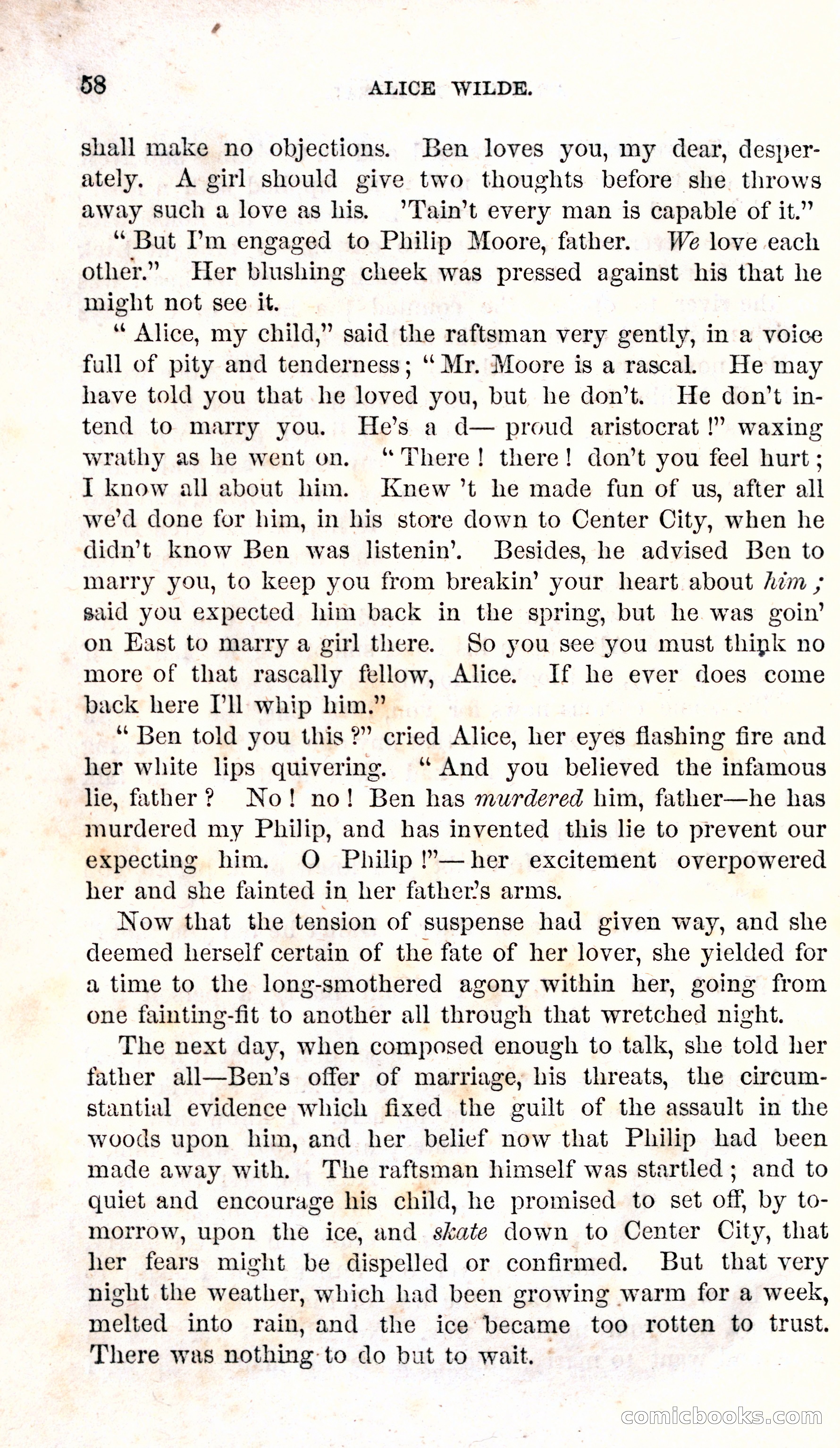 Alice Wilde: The Raftsman's Daughter — page 62 of 140