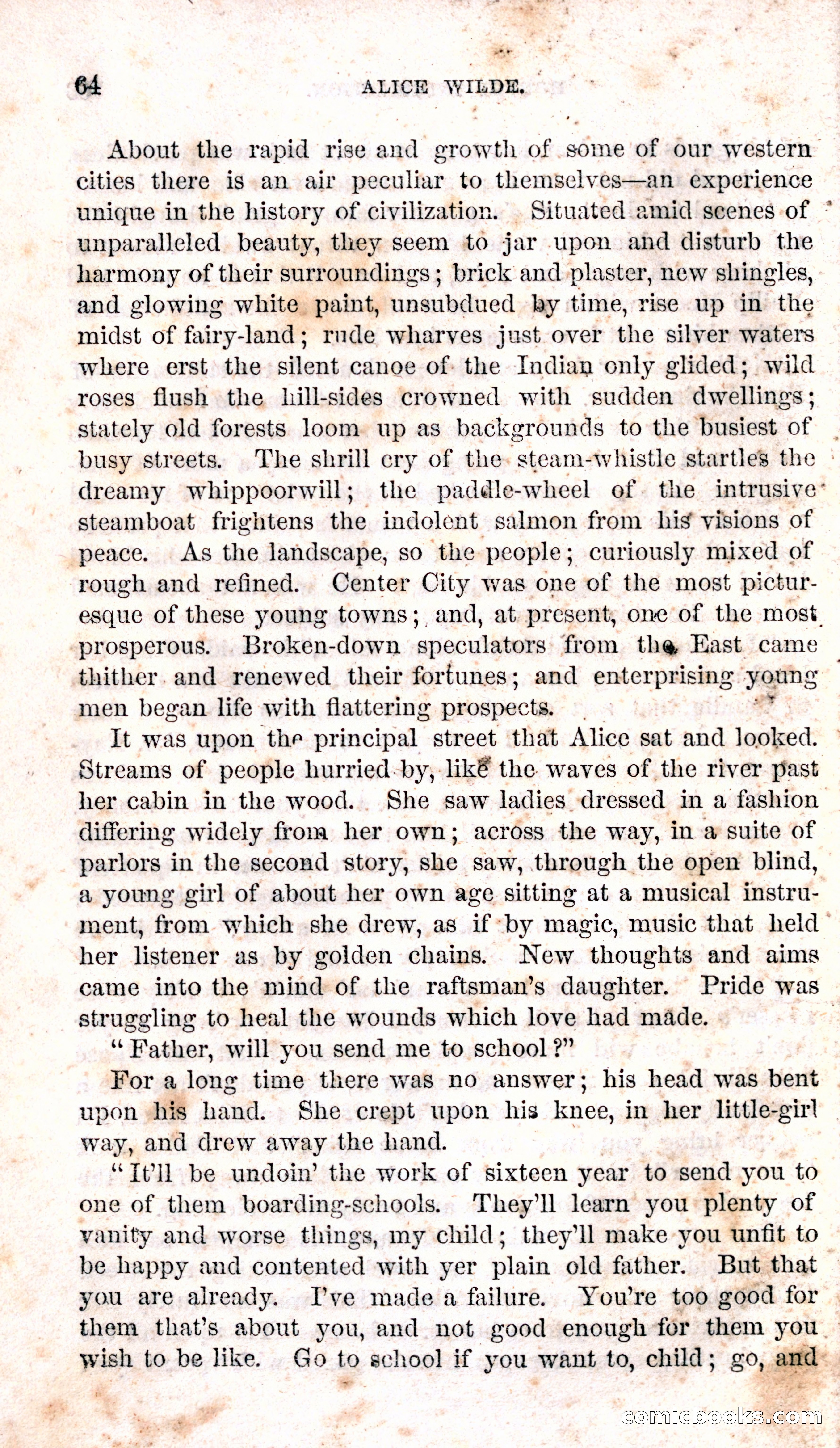 Alice Wilde: The Raftsman's Daughter — page 68 of 140