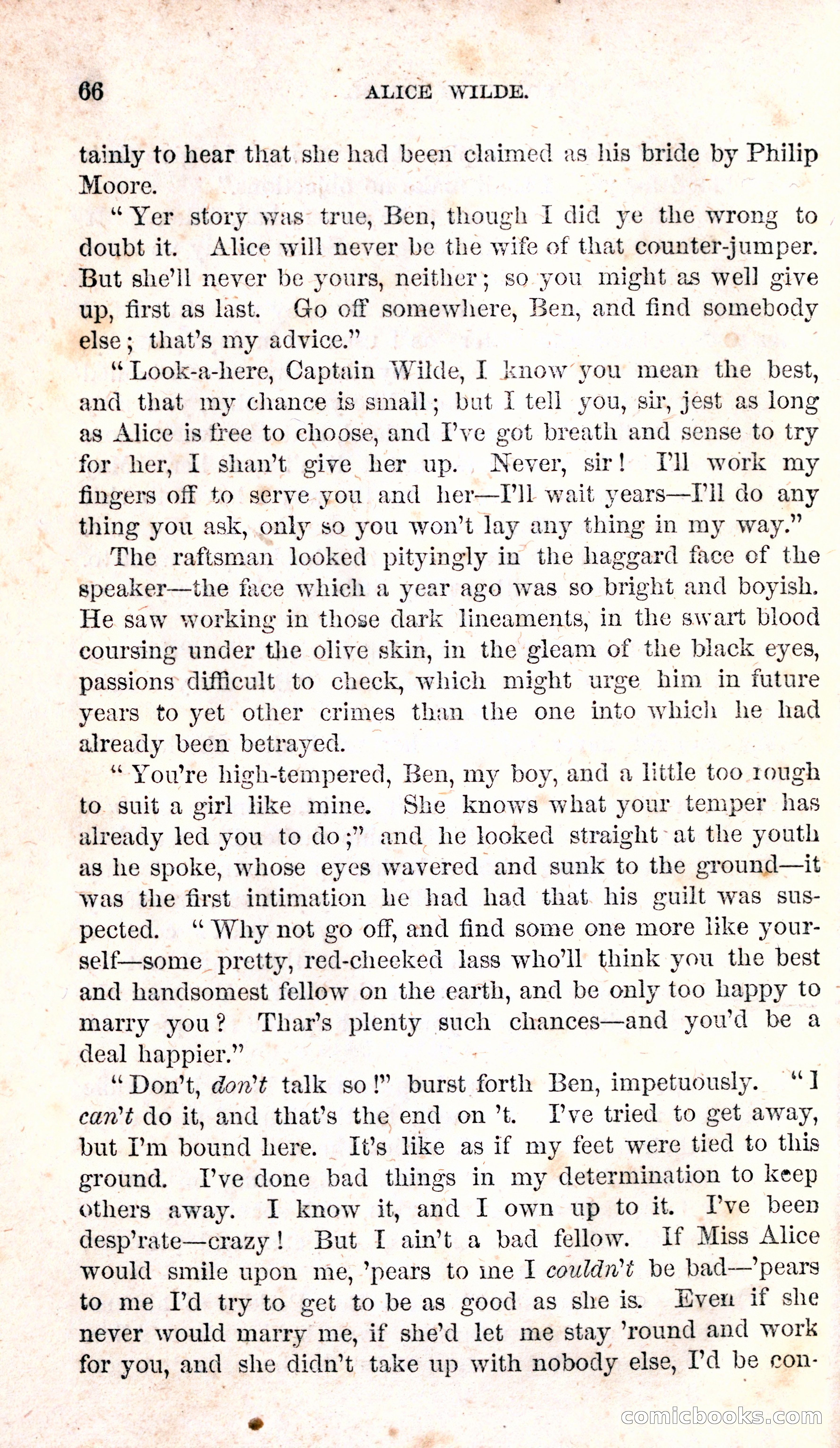 Alice Wilde: The Raftsman's Daughter — page 70 of 140