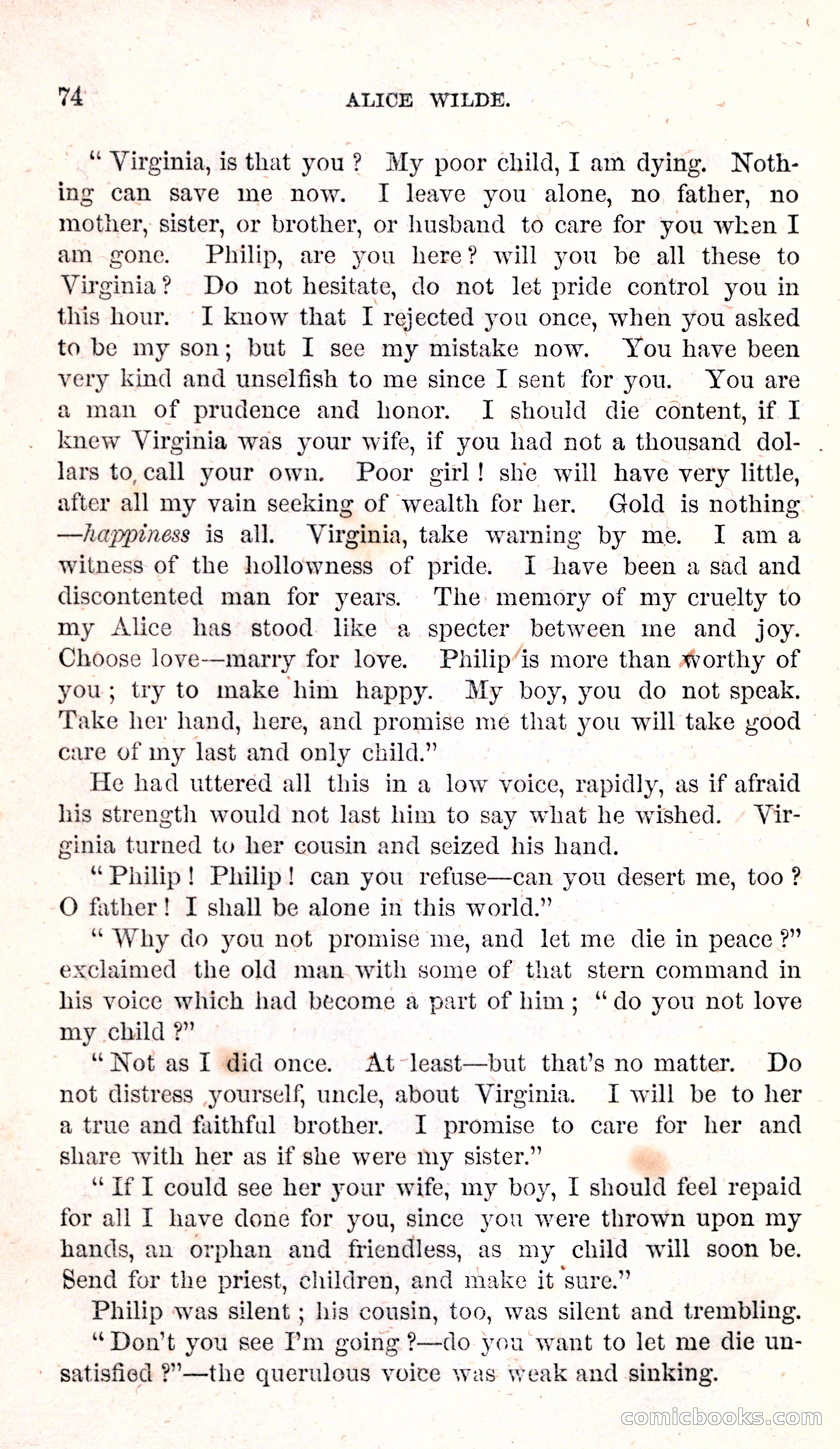 Alice Wilde: The Raftsman's Daughter — page 78 of 140