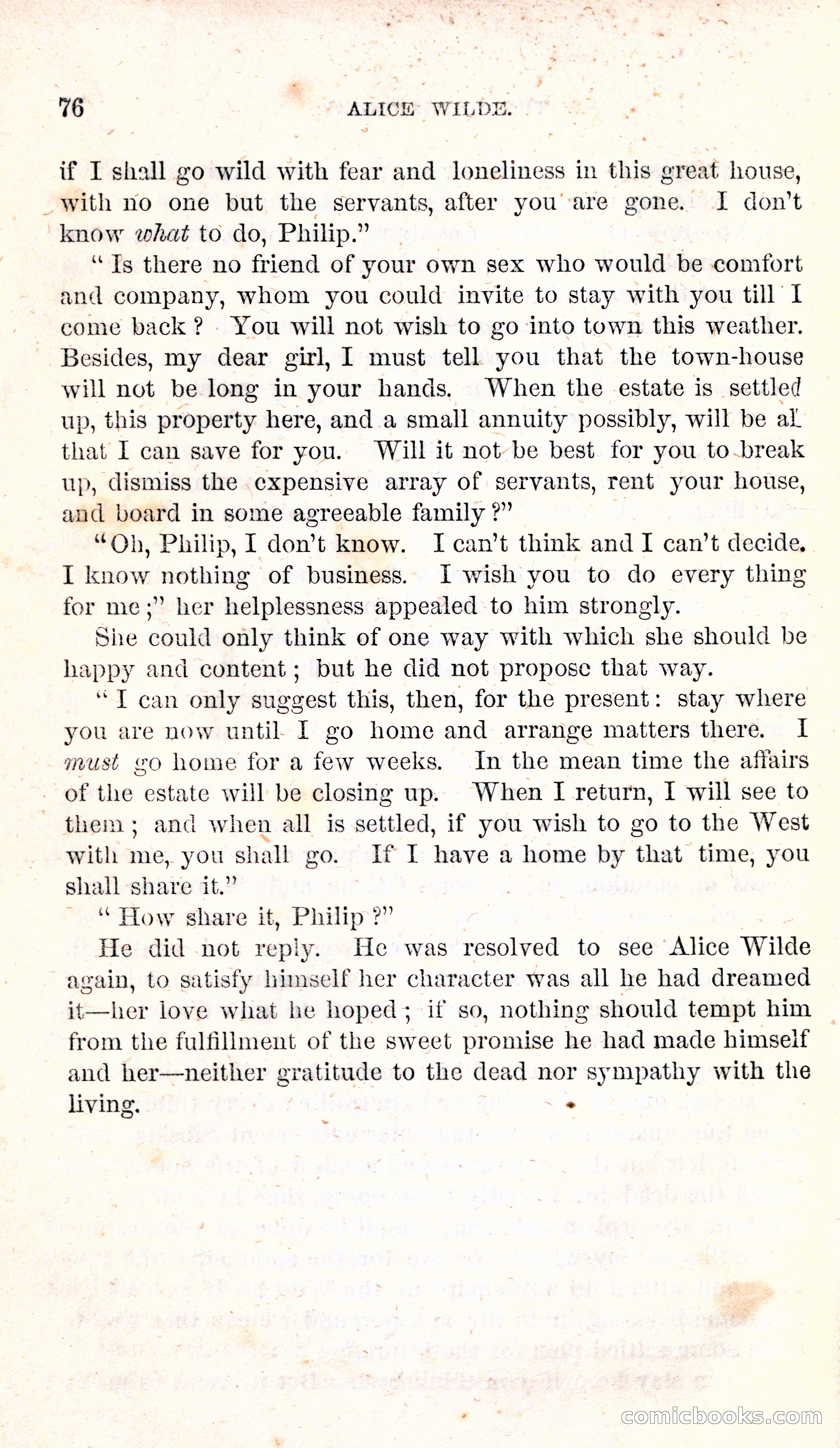 Alice Wilde: The Raftsman's Daughter — page 80 of 140